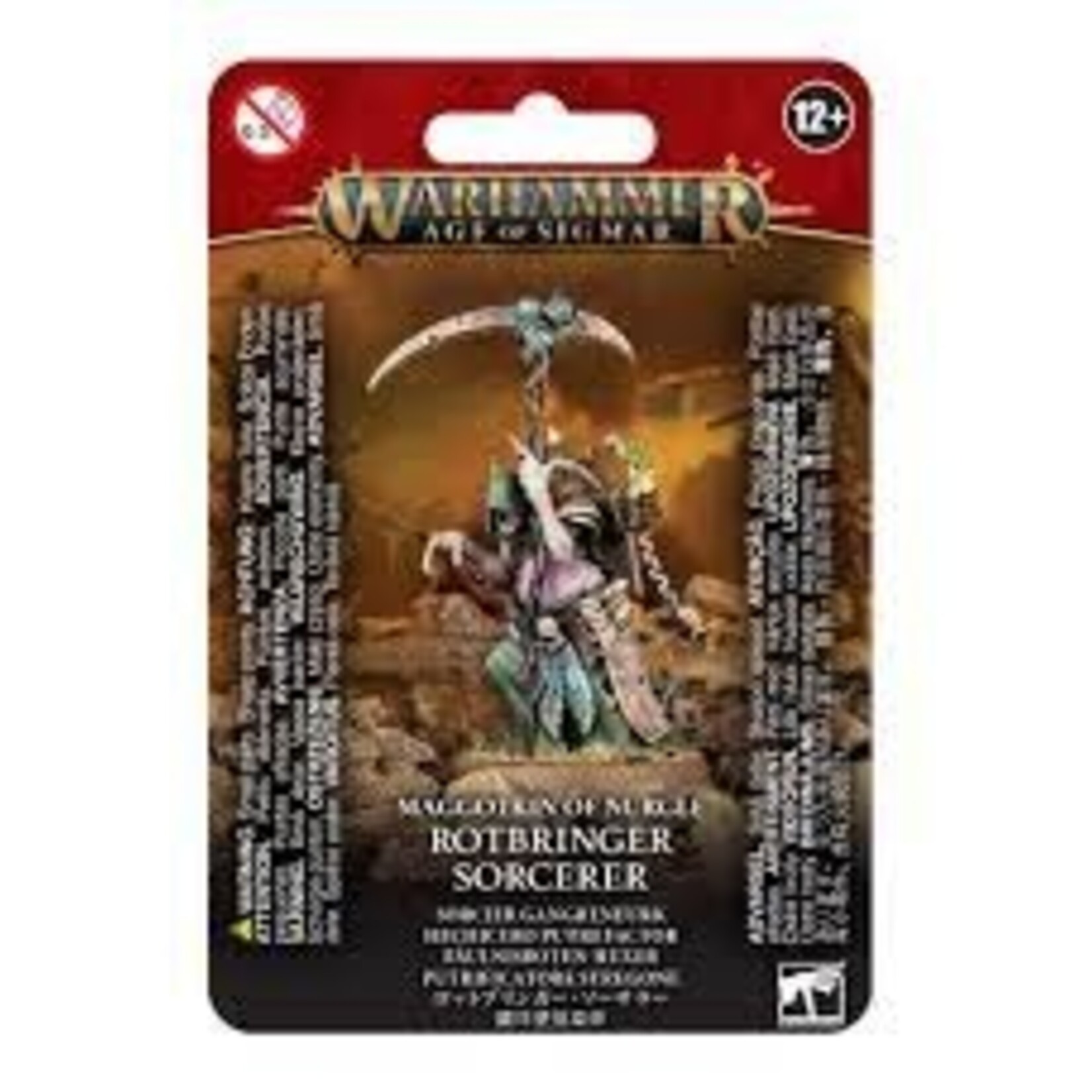 Warhammer: age of sigmar Maggotkin of Nurgle: Rotbringer Sorcerer