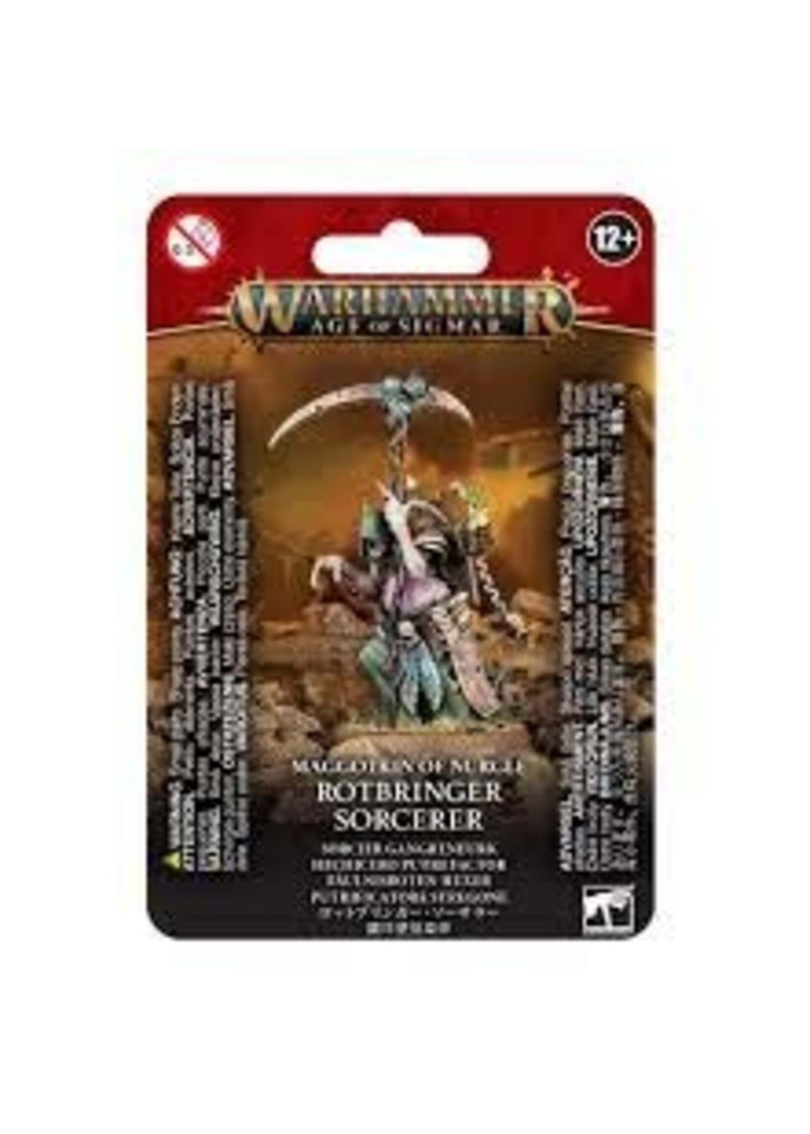 Warhammer: age of sigmar Maggotkin of Nurgle: Rotbringer Sorcerer