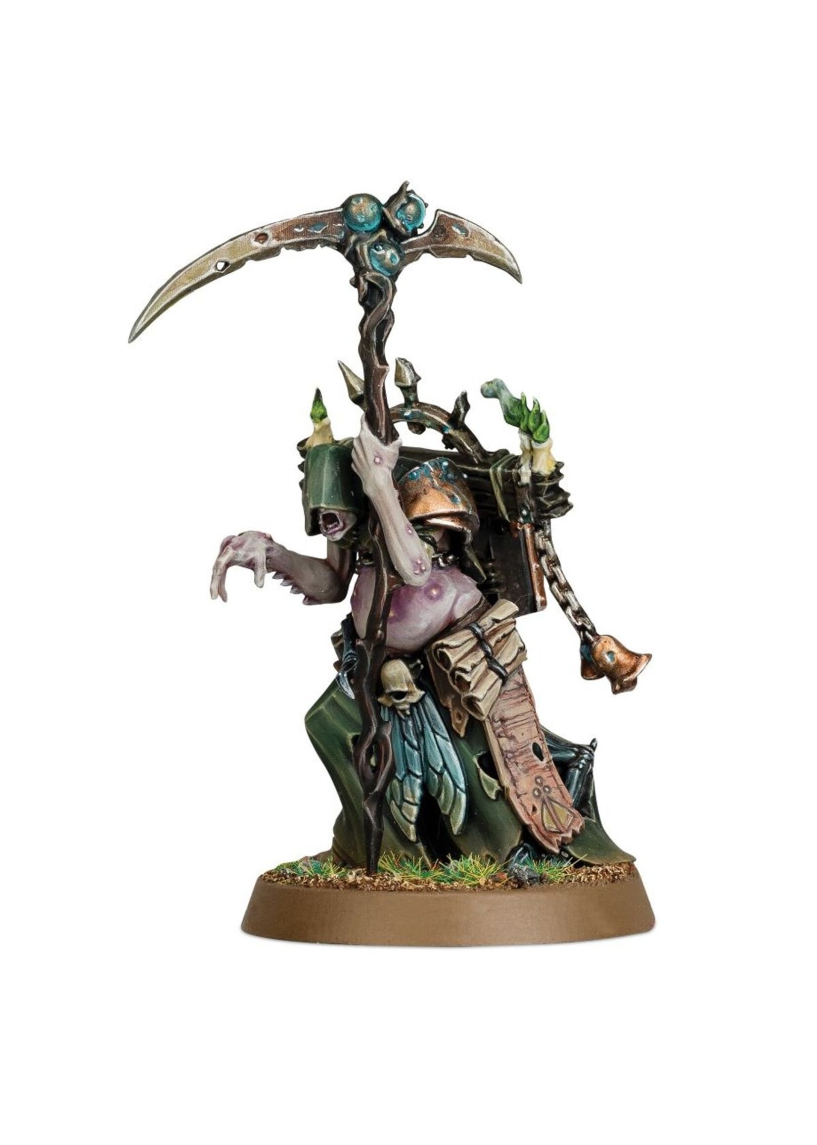 Warhammer: age of sigmar Maggotkin of Nurgle: Rotbringer Sorcerer