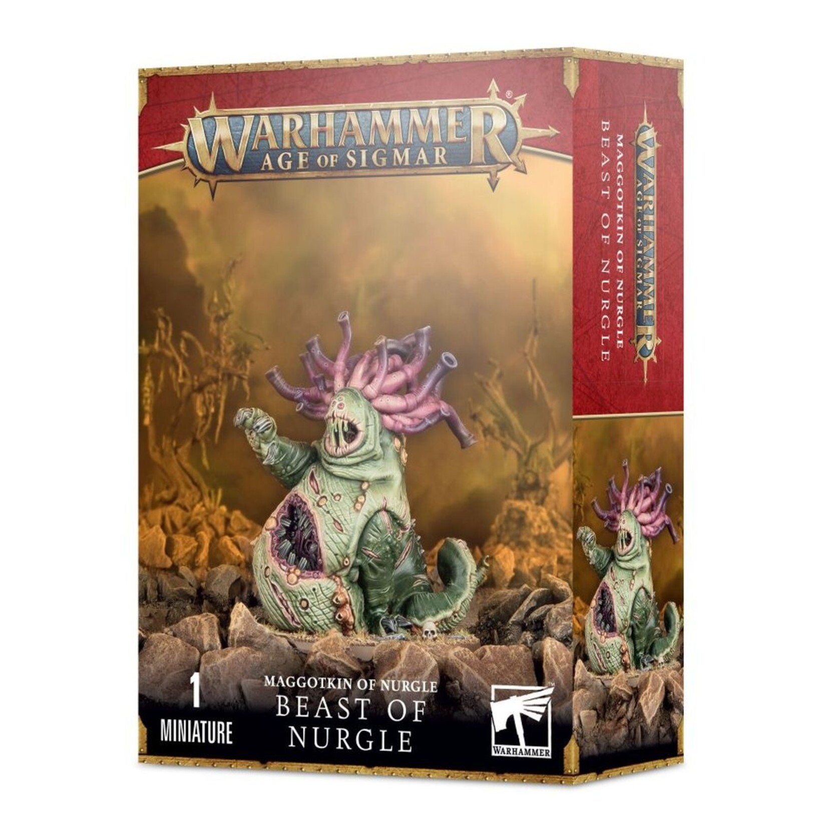 Warhammer: age of sigmar Maggotkin of Nurgle: Beast of Nurgle