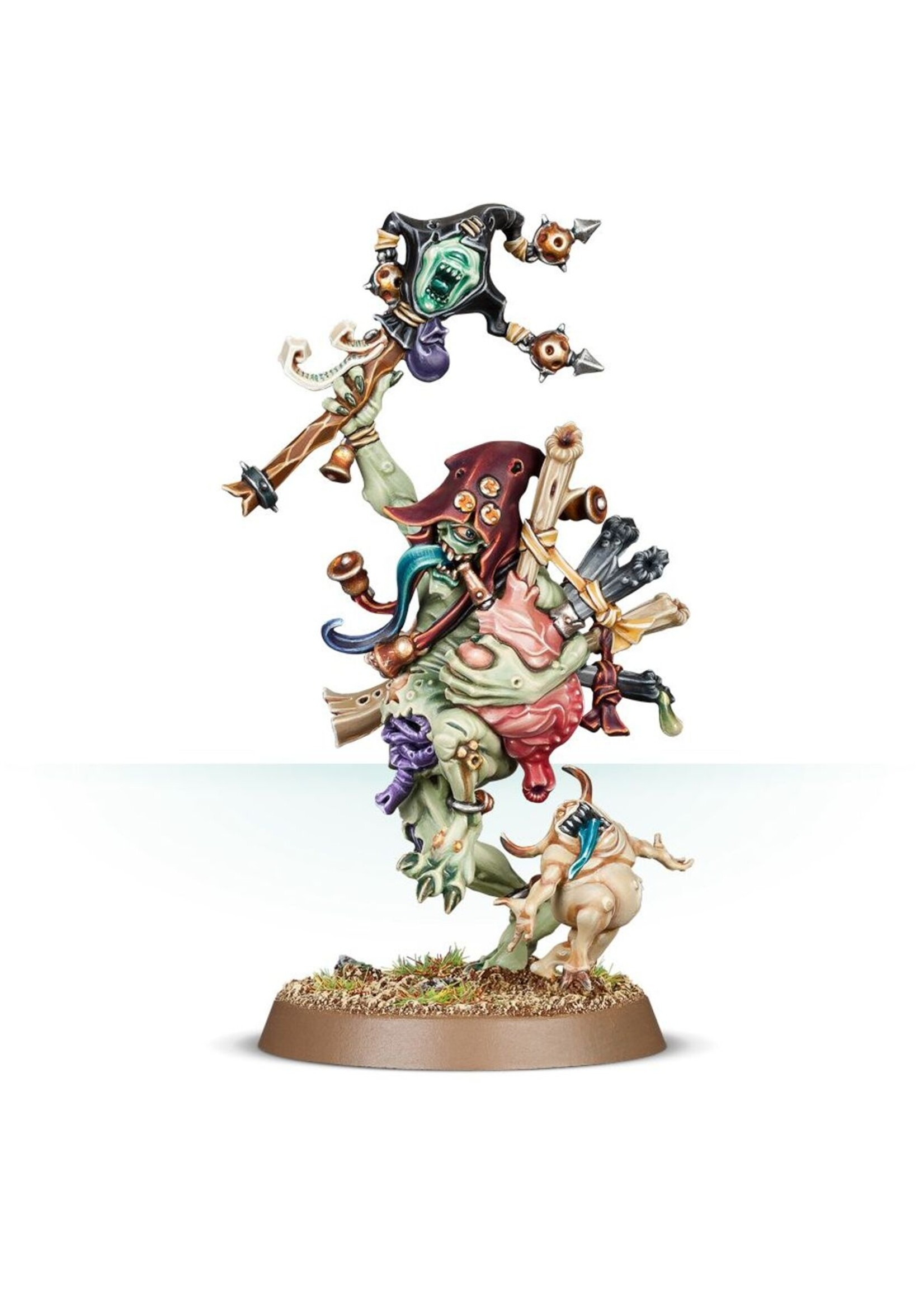 Warhammer: age of sigmar Maggotkin of Nurgle: Sloppity Bilepiper