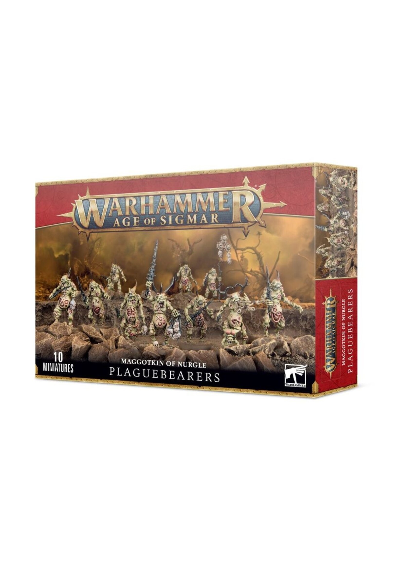 Warhammer: age of sigmar Maggotkin of Nurgle: Plaguebearers of Nurgle