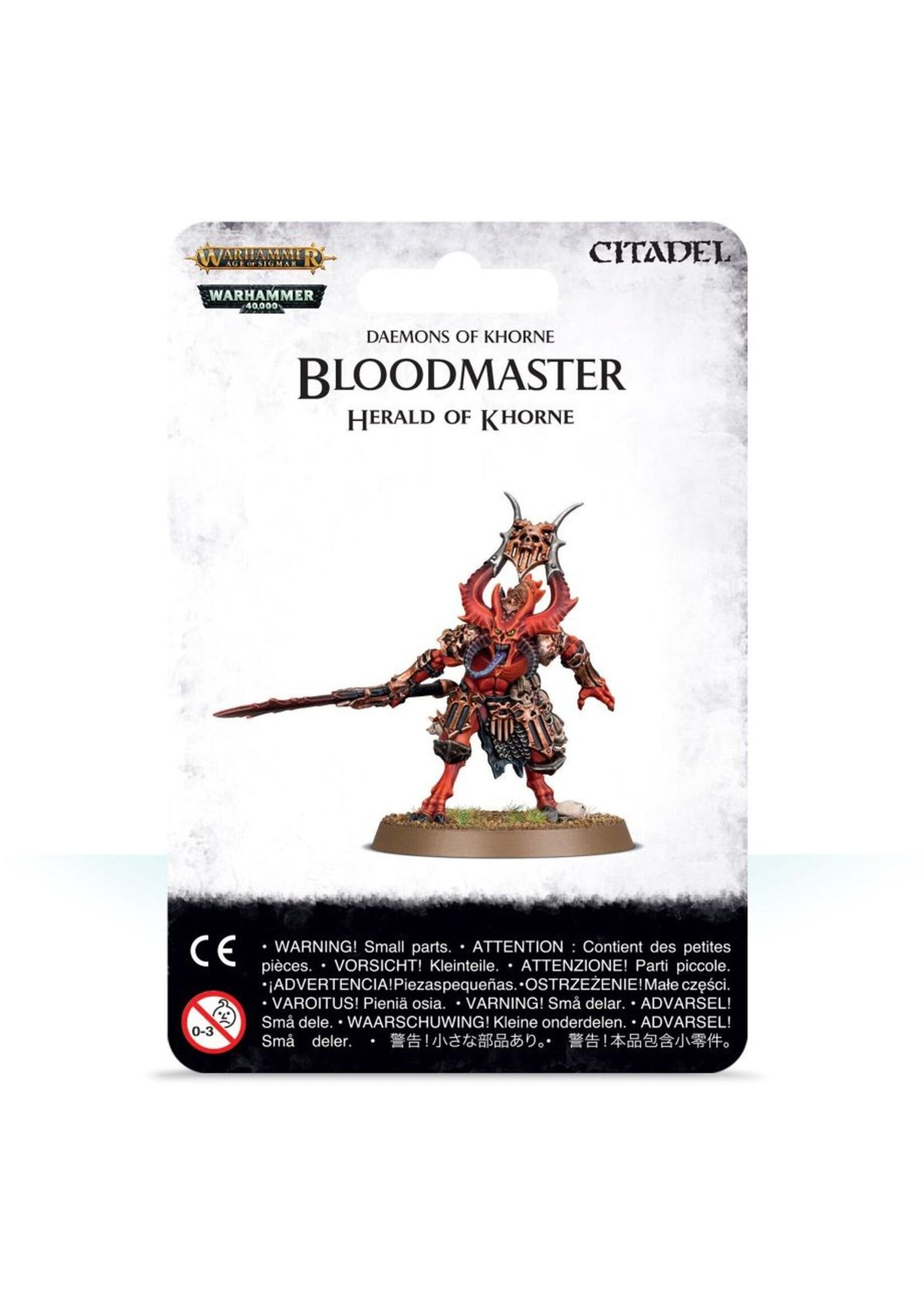 Warhammer: age of sigmar Blades of Khorne: Bloodmaster Herald of Khorne