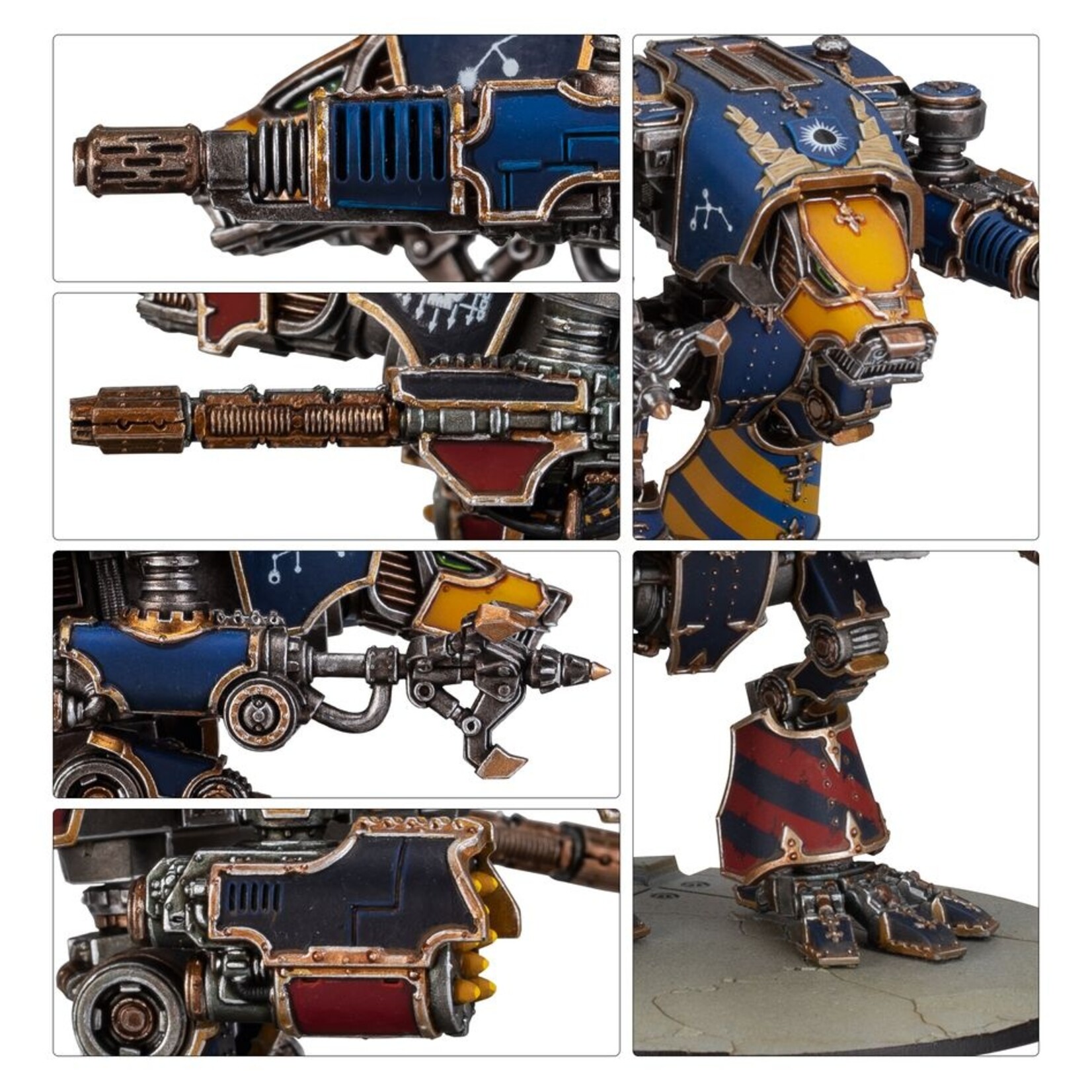Warhammer: Legions Imperialis Legion Imperialis: Warhound Scout Titans With Ursus Claws And Melta Lances