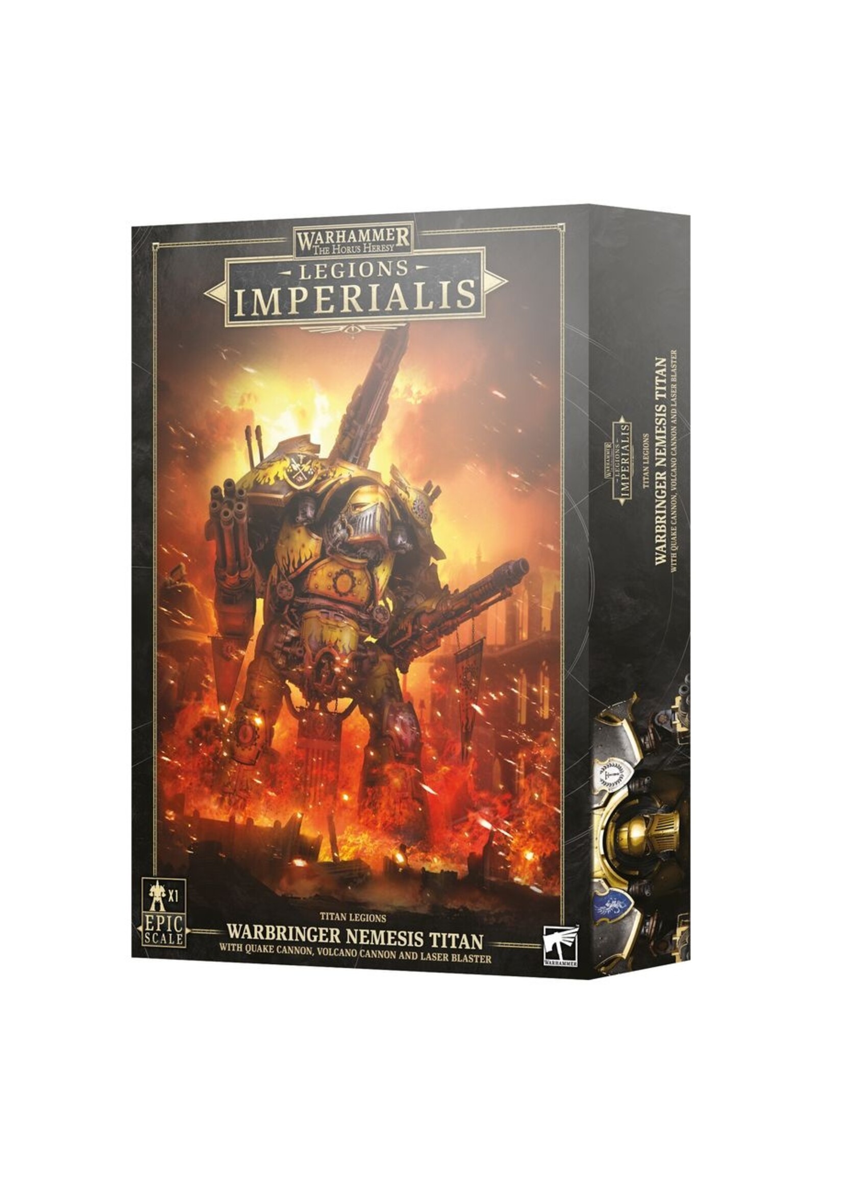 Warhammer: Legions Imperialis Legion Imperialis: Warbringer Nemesis Titan With Quake Cannon
