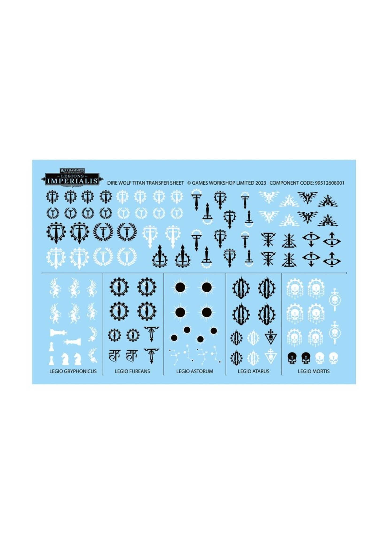 Warhammer: Legions Imperialis Legion Imperialis: Dire Wolf Scout Titans