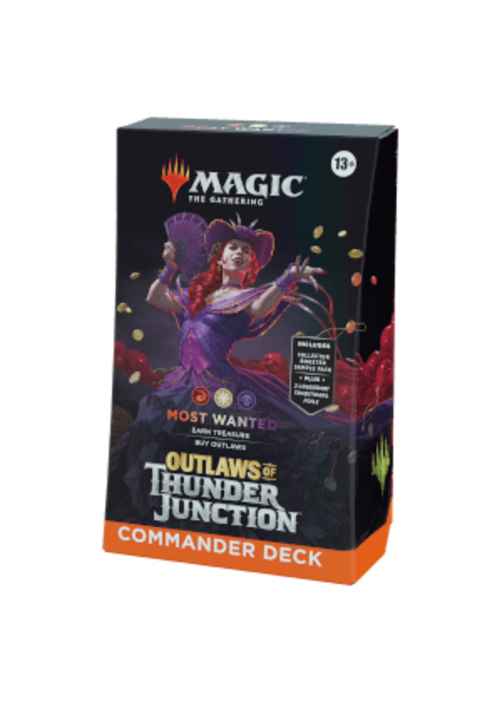Magic the gathering Outlaws of Thunder Junction: "Most Wanted" - Commander deck