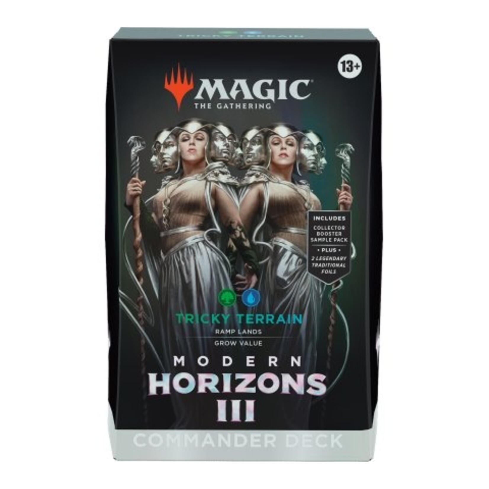 Magic the gathering Modern Horizons 3 - Tricky Terrain - Commander deck