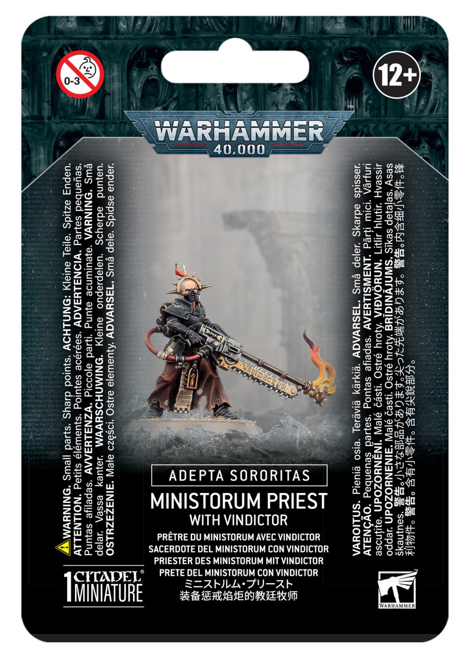 Warhammer: 40.000 Adepta Sororitas: Ministorum Priest With Vindictor