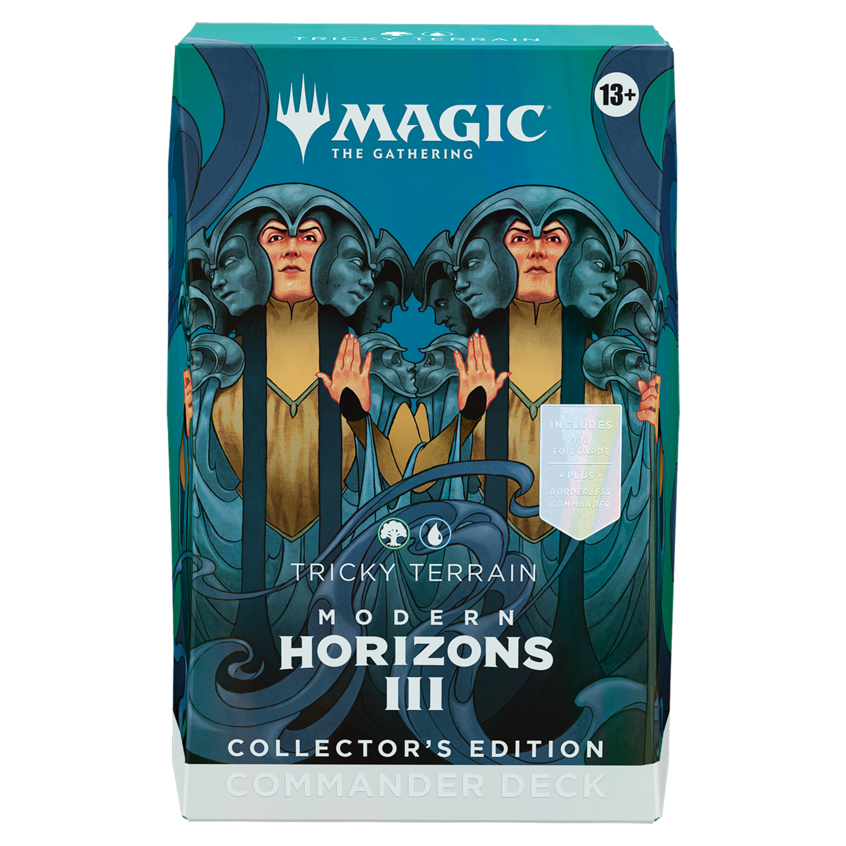 Magic the gathering Modern Horizons 3 - Tricky Terrain - Collector Commander deck