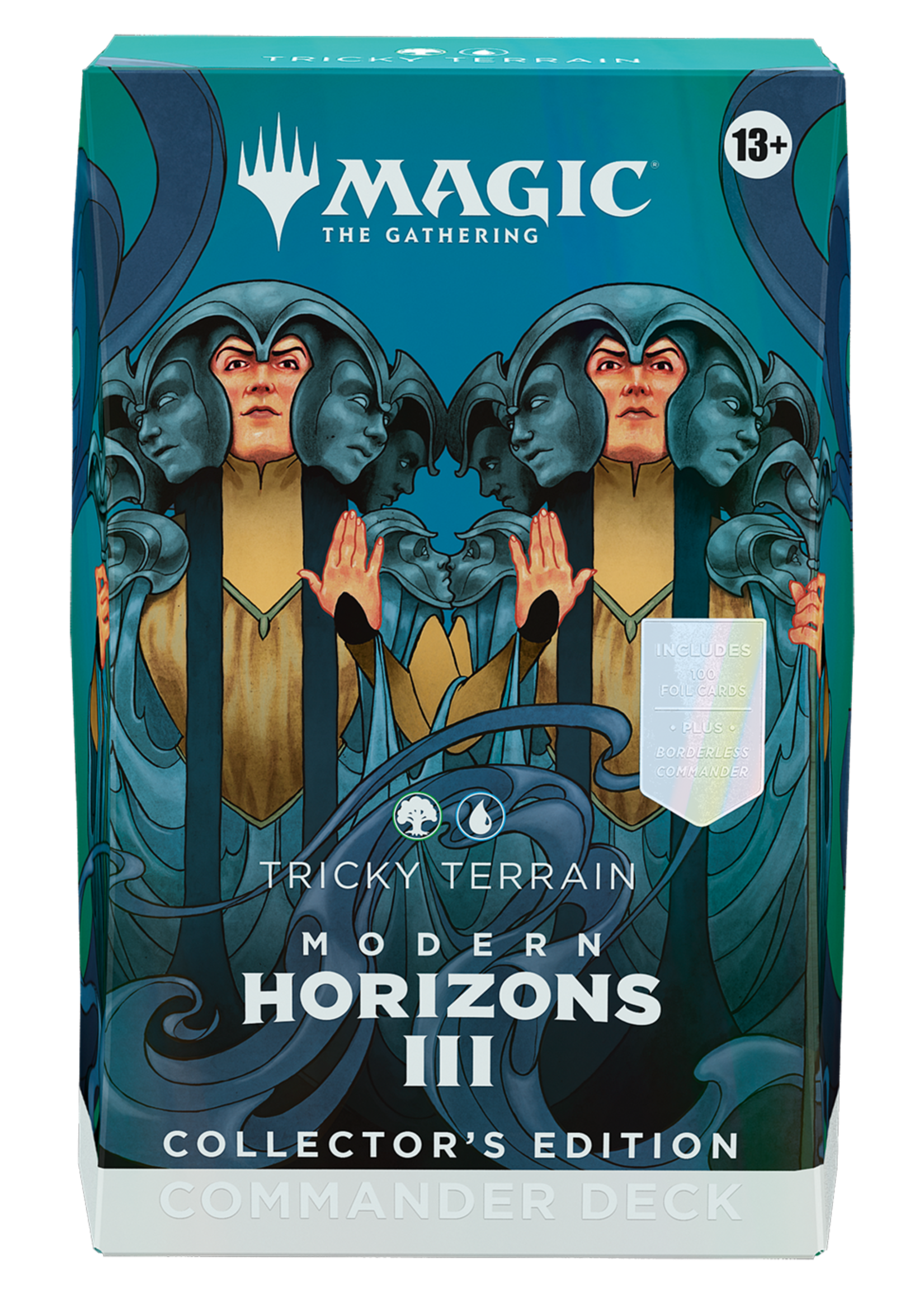 Magic the gathering Modern Horizons 3 - Tricky Terrain - Collector Commander deck