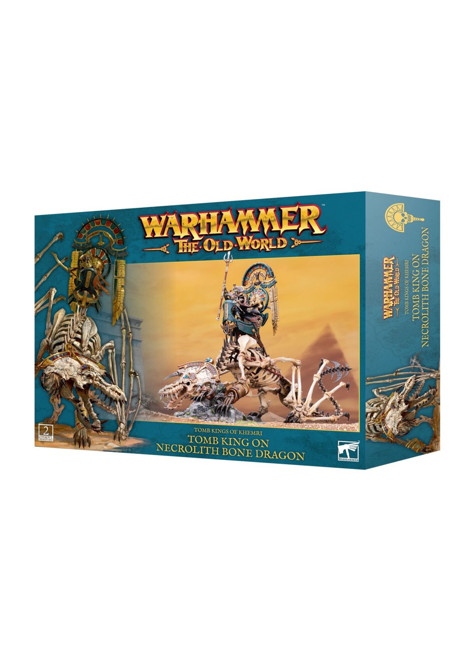 warhammer the old world Tomb Kings of Khemri: Tomb King on Necrolith Bone Dragon