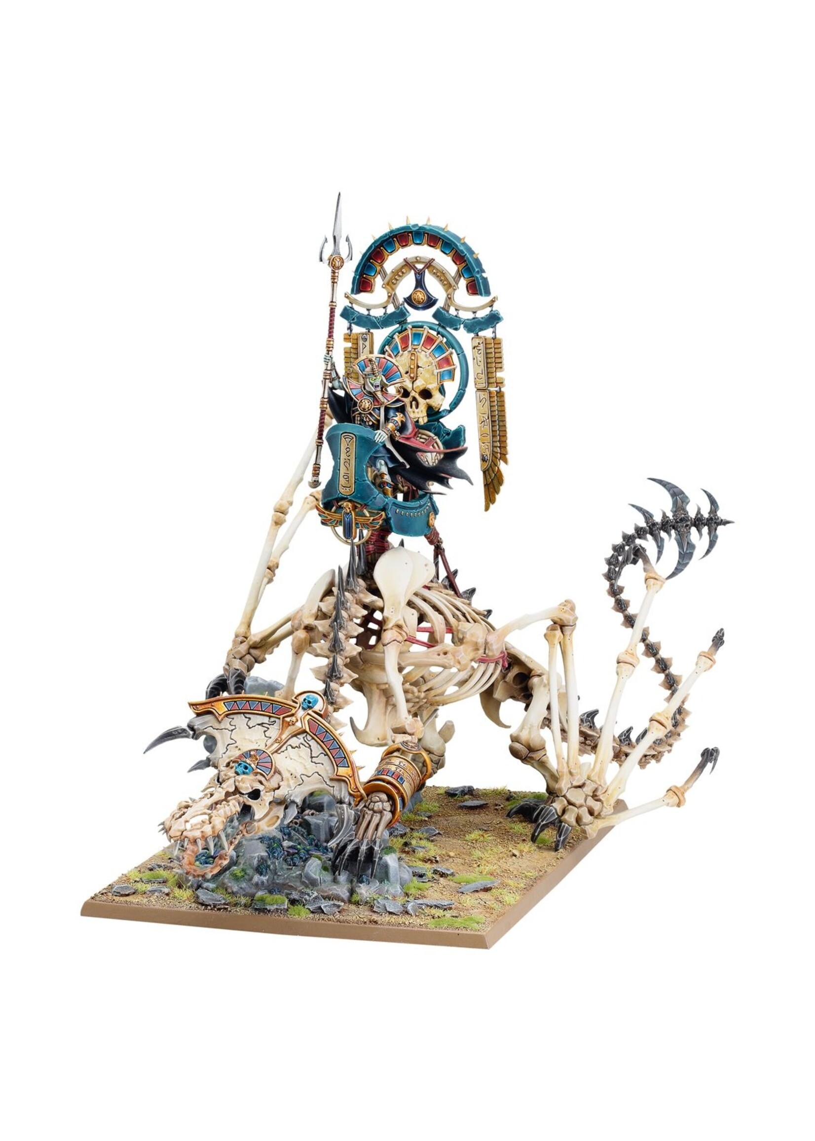 warhammer the old world Tomb Kings of Khemri: Tomb King on Necrolith Bone Dragon