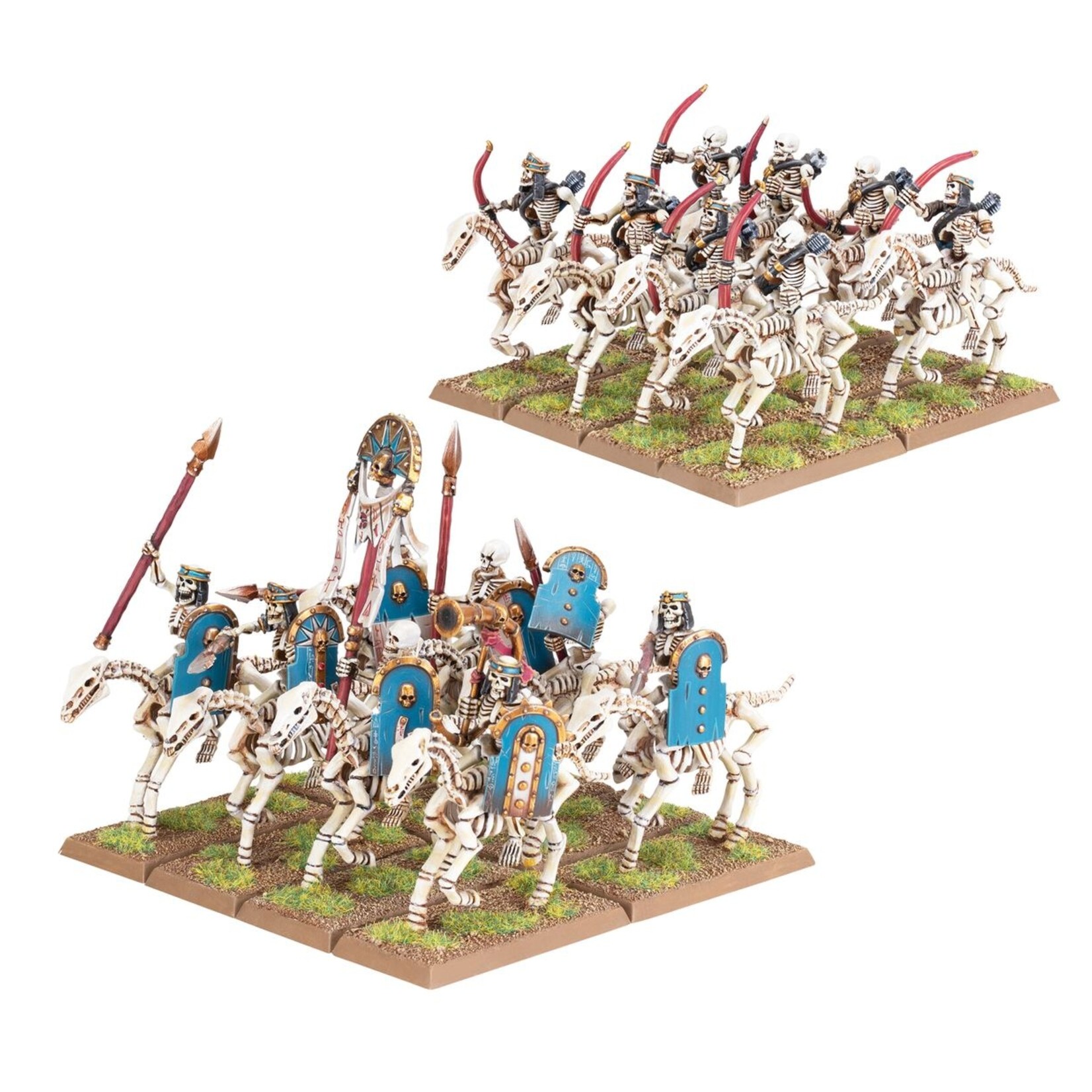 warhammer the old world Tomb Kings of Khemri: Skeleton Horsemen/ Horse Archers