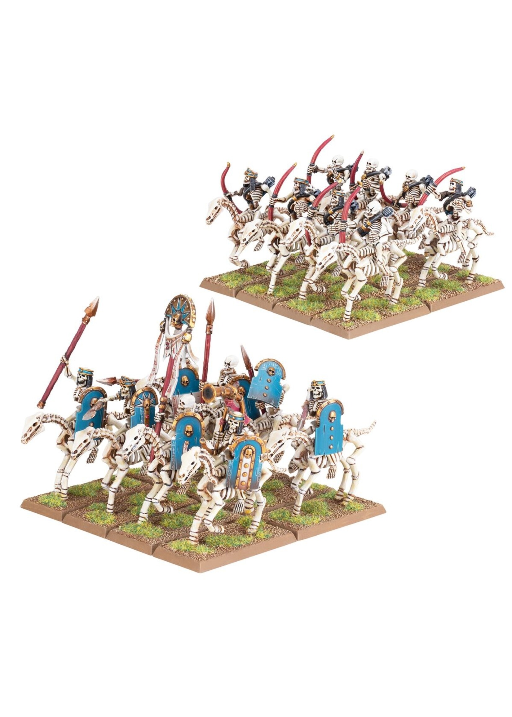 warhammer the old world Tomb Kings of Khemri: Skeleton Horsemen/ Horse Archers