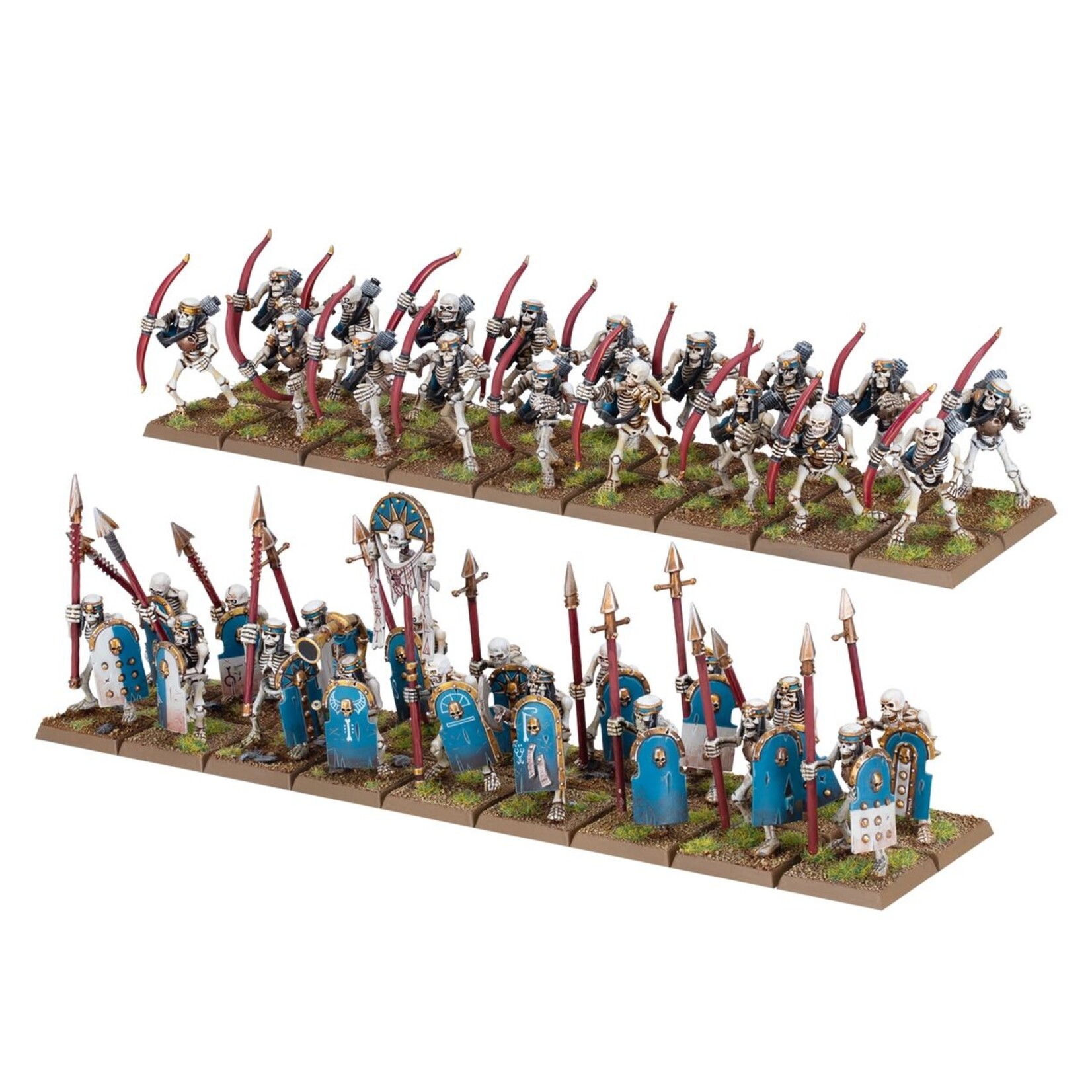 warhammer the old world Tomb Kings of Khemri: Skeleton Warriors/Archers