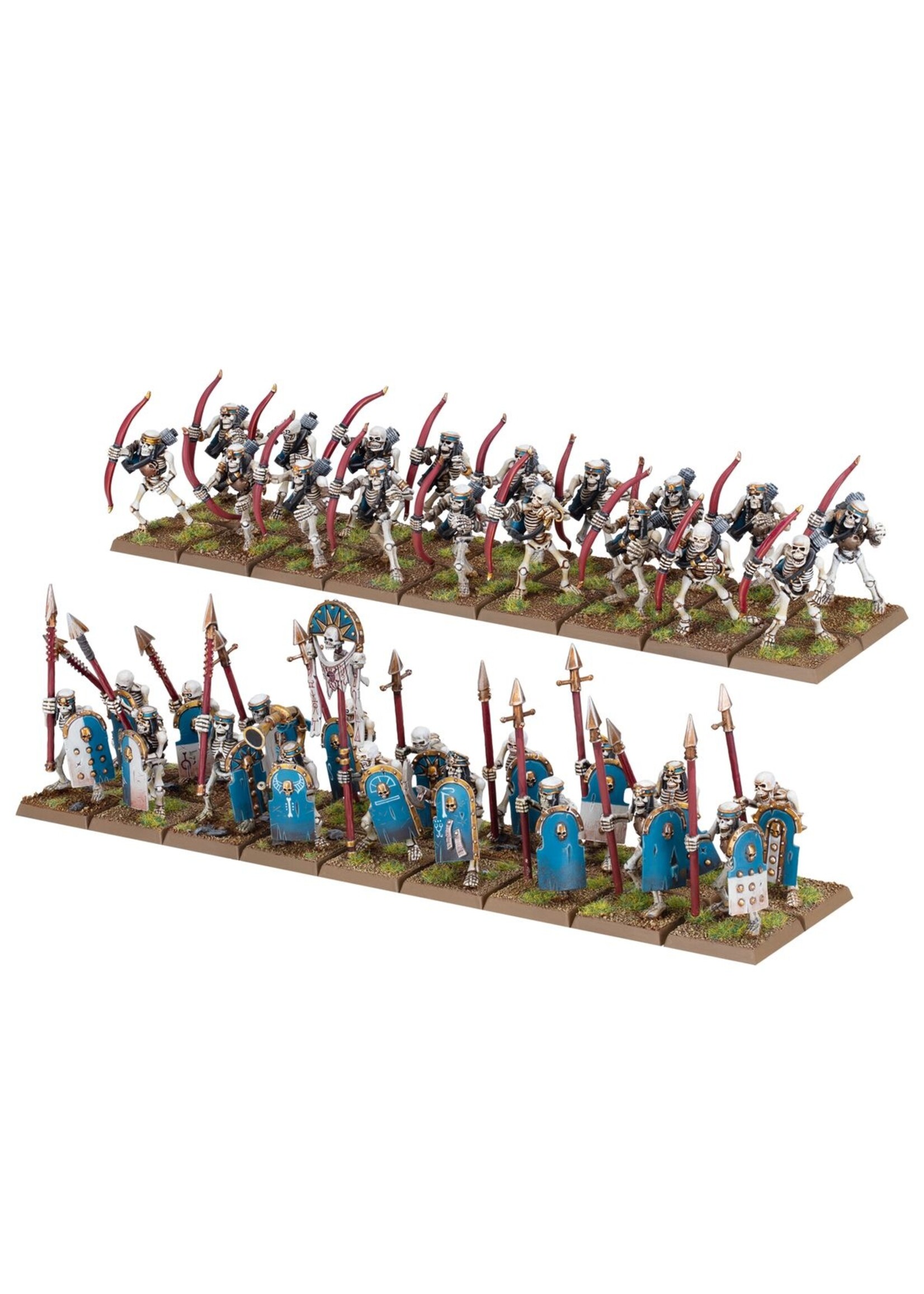 warhammer the old world Tomb Kings of Khemri: Skeleton Warriors/Archers