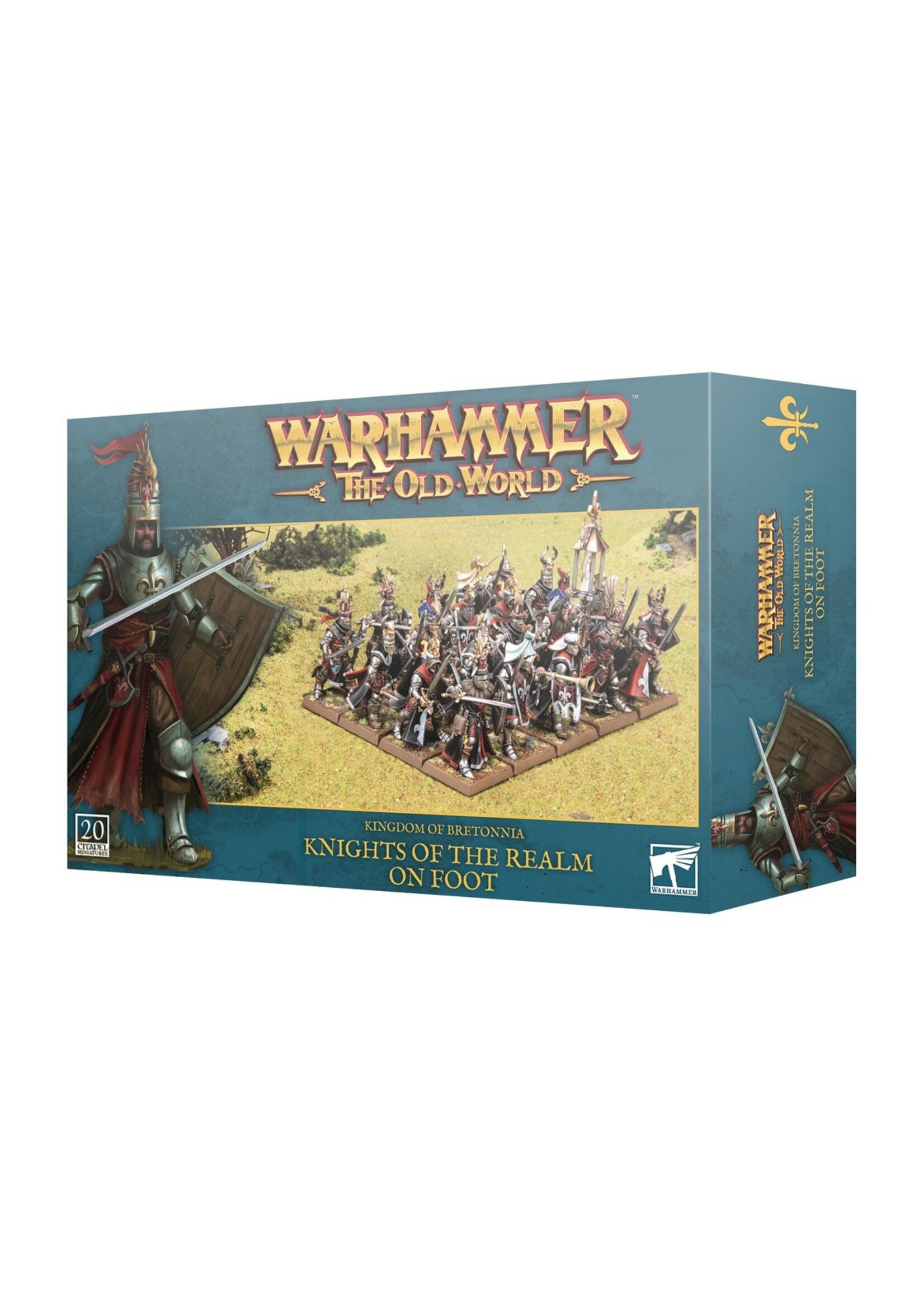 warhammer the old world Kingdom of Bretonnia: Knights of the Realm on Foot