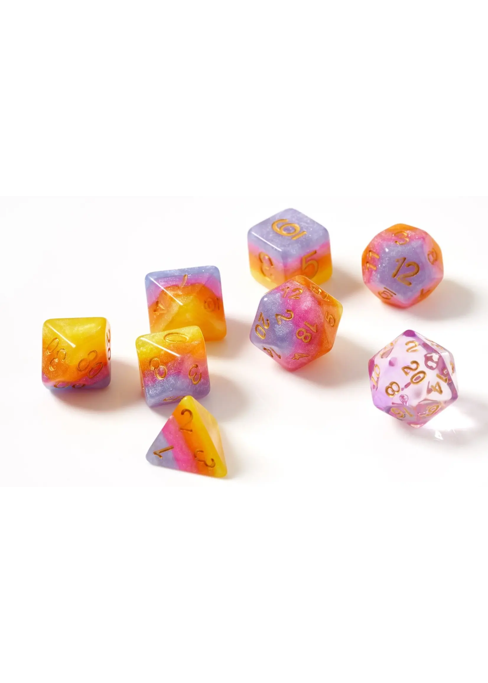 sirius dice Dice Set - Tahitian Sunset