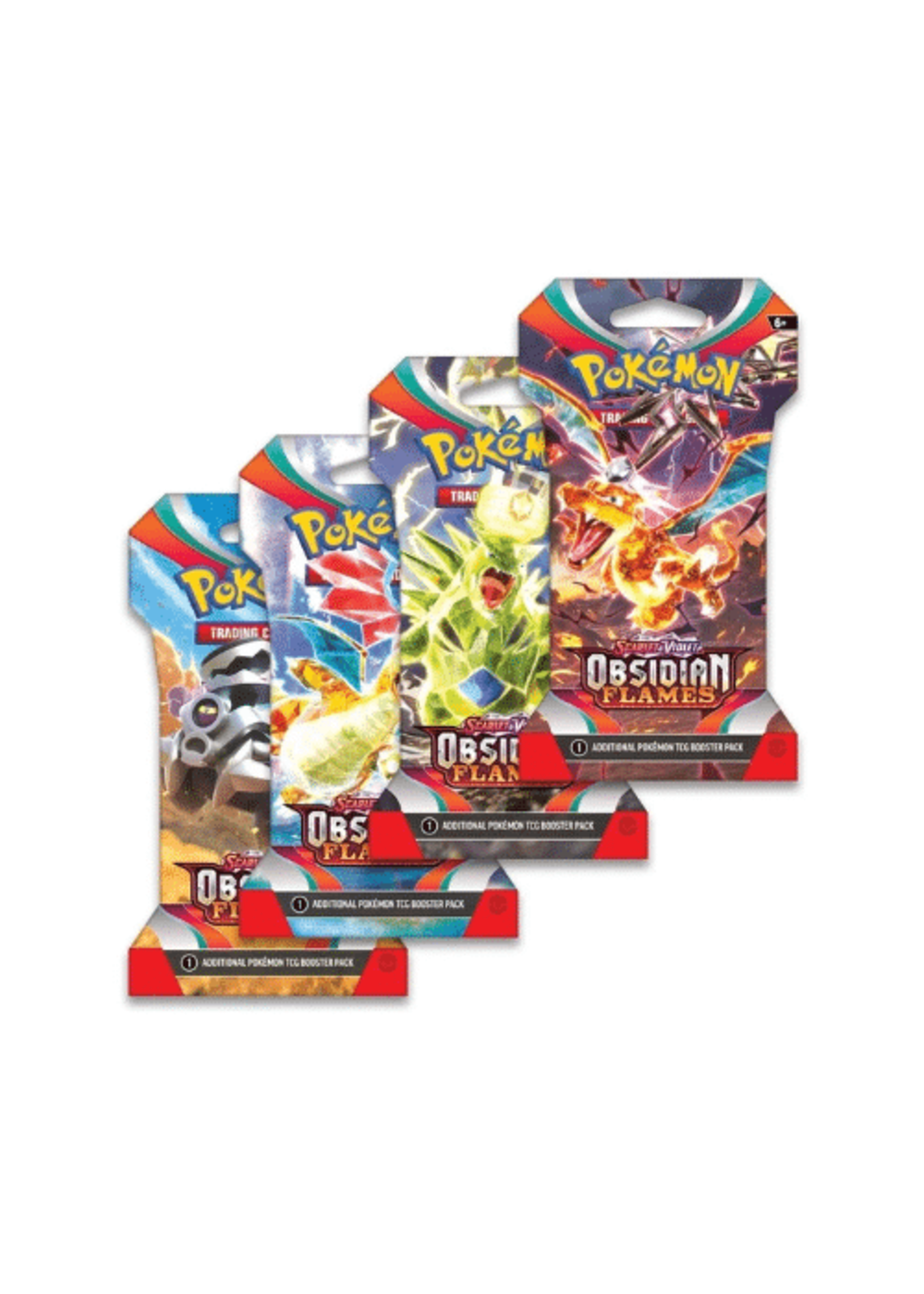 Pokémon Obsidian Flames - Sleeved Booster