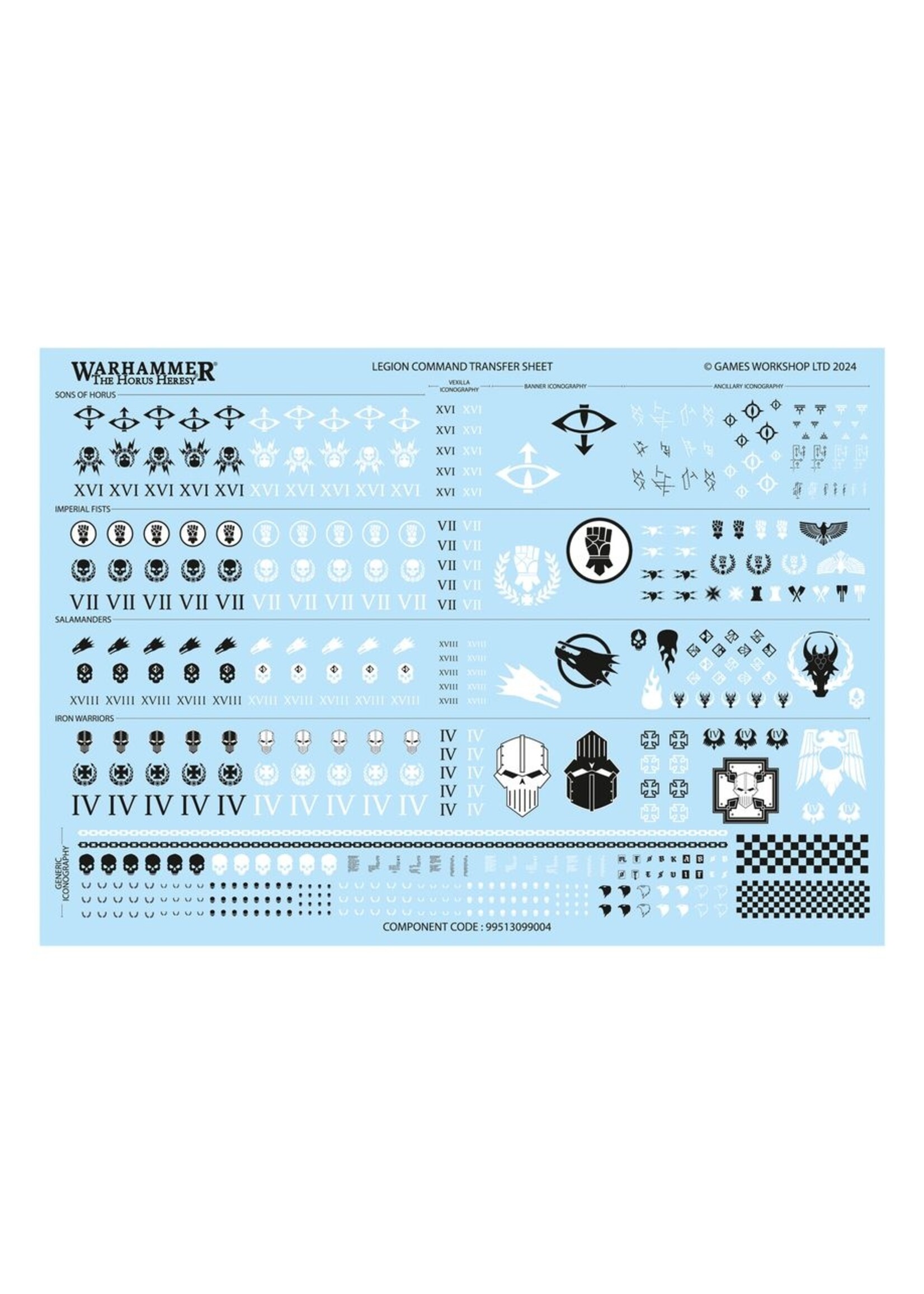 Warhammer: Horus Heresy Legiones Astartes: MKIII Legion Command Squad