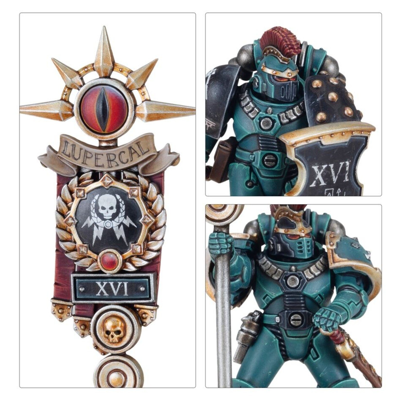 Warhammer: Horus Heresy (Preorder: releases 29/06) Legiones Astartes: MKVI Legion Command Squad