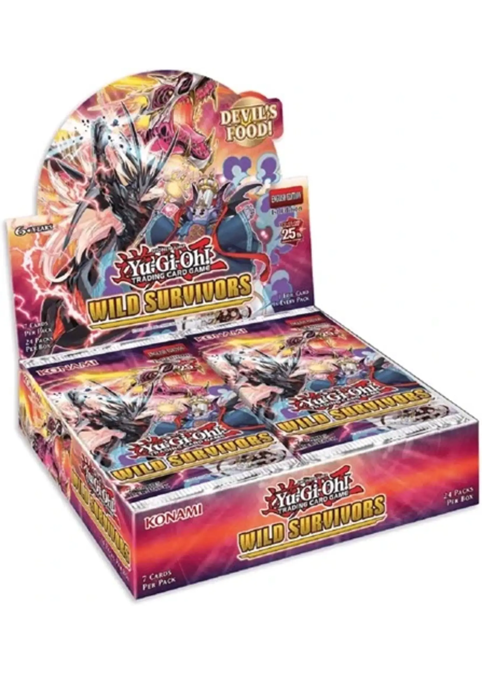 yugioh Yu Gi Oh: Wild Survivors: Booster Box