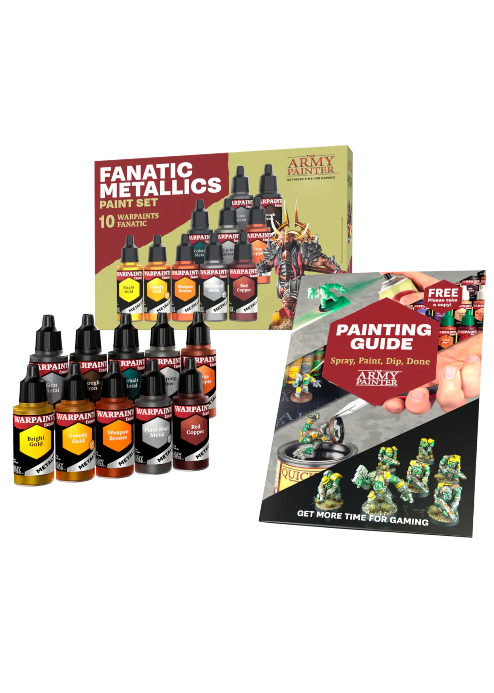 the army painter The Army Painter - Warpaints Fanatic: Metallics Set