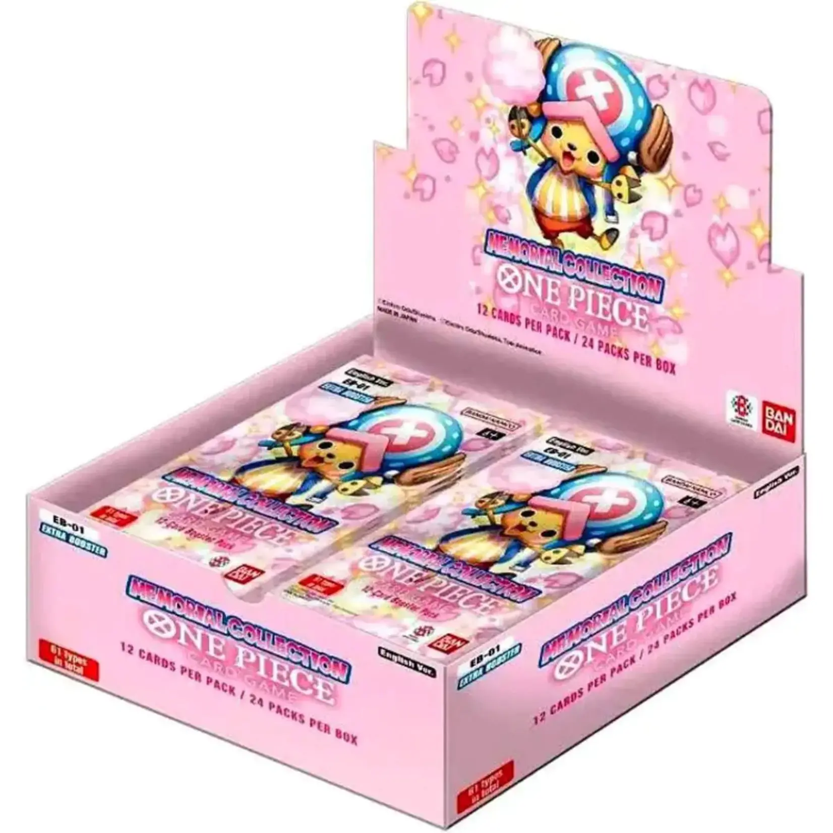 ONE PIECE EB-01 One Piece Memorial - Booster box ( 24 boosters )