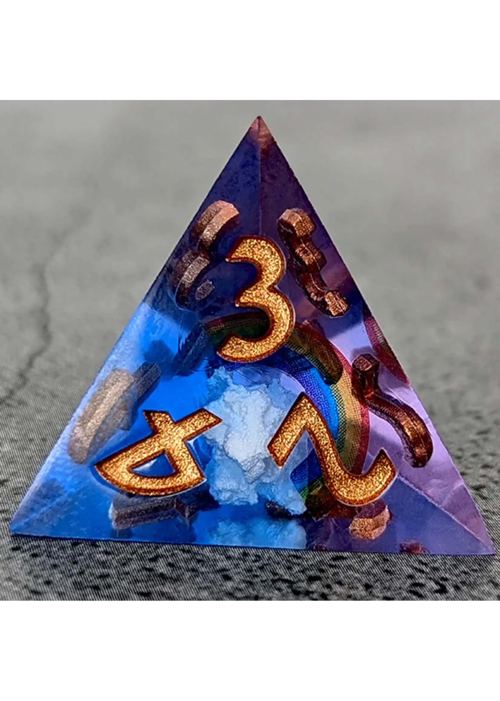 Dakota Irish rainbow dash - 7pc dice set