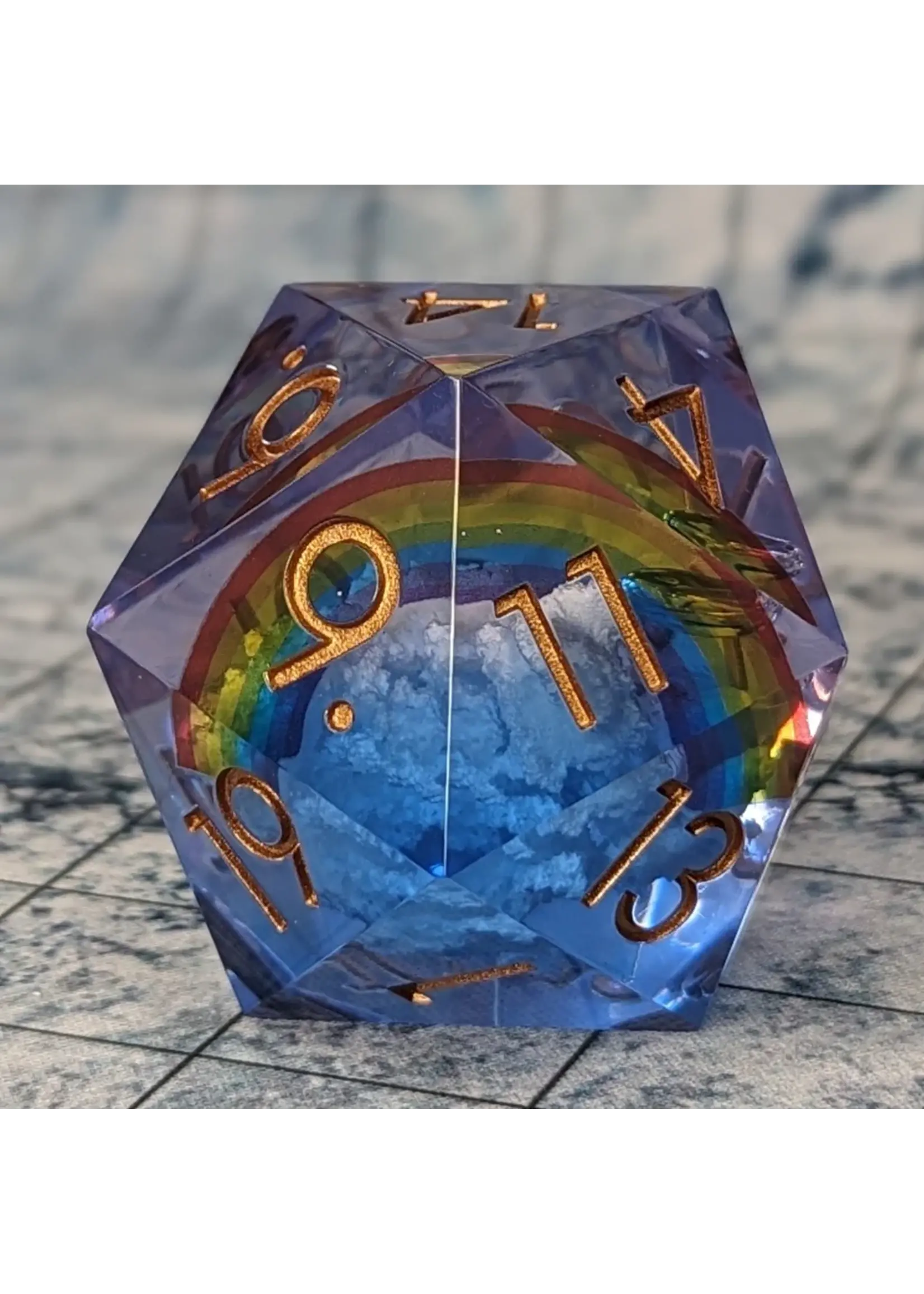 Dakota Irish rainbow dash - 7pc dice set