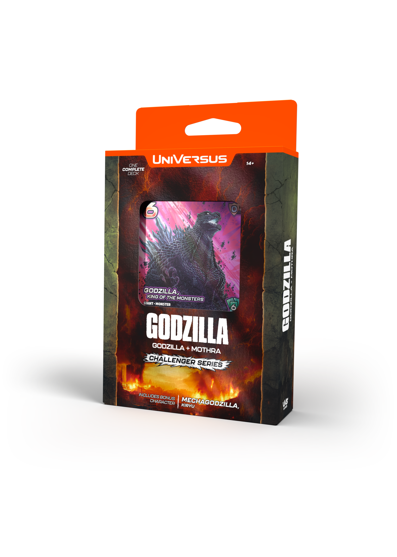 UniVersus UniVersus CCG: Godzilla Challenger Series - Godzilla + Mothra