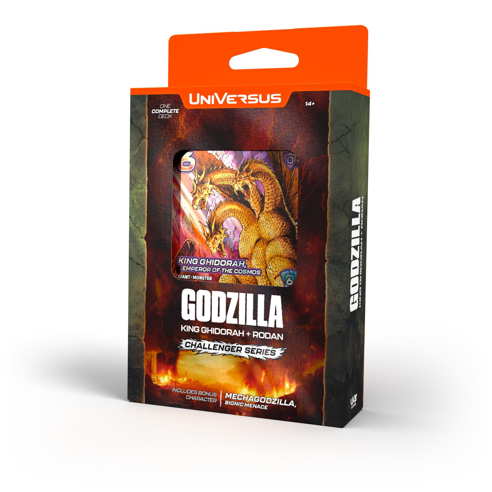 UniVersus UniVersus CCG: Godzilla Challenger Series - King Ghidorah + Rodan