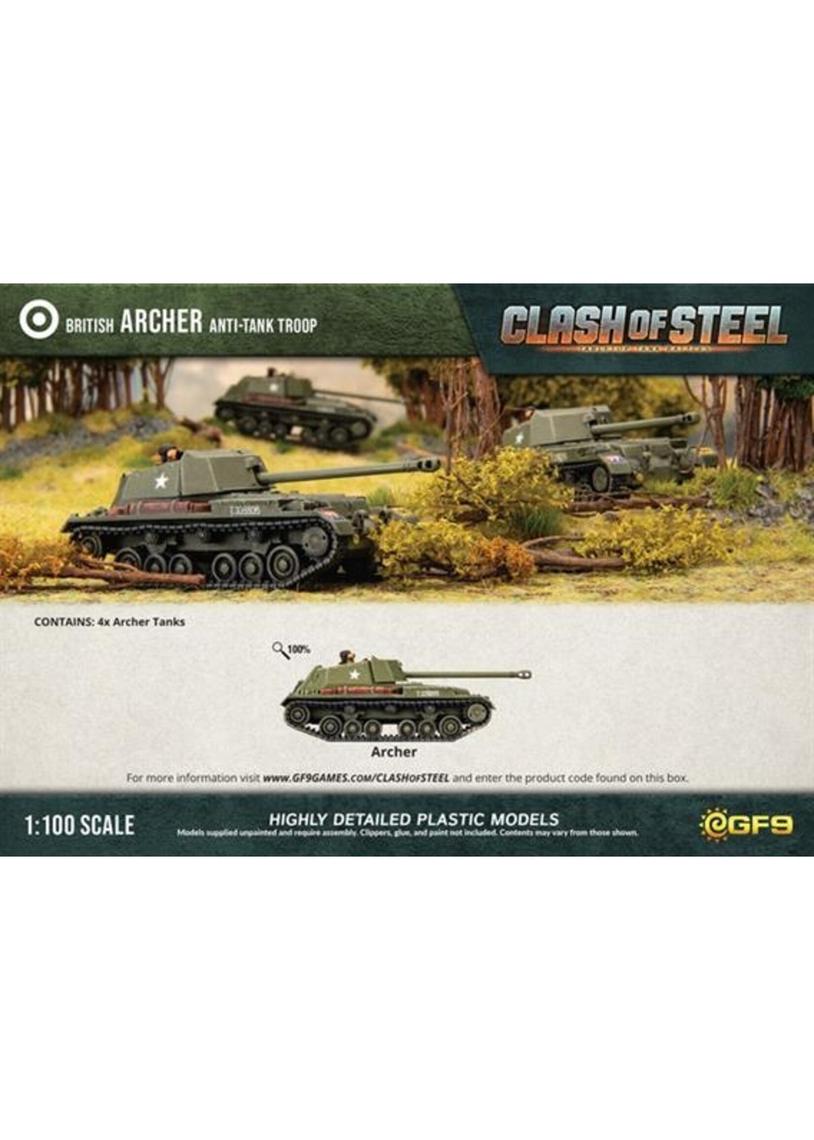 Clash Of Steel British: Archer Anti-Tank Troop