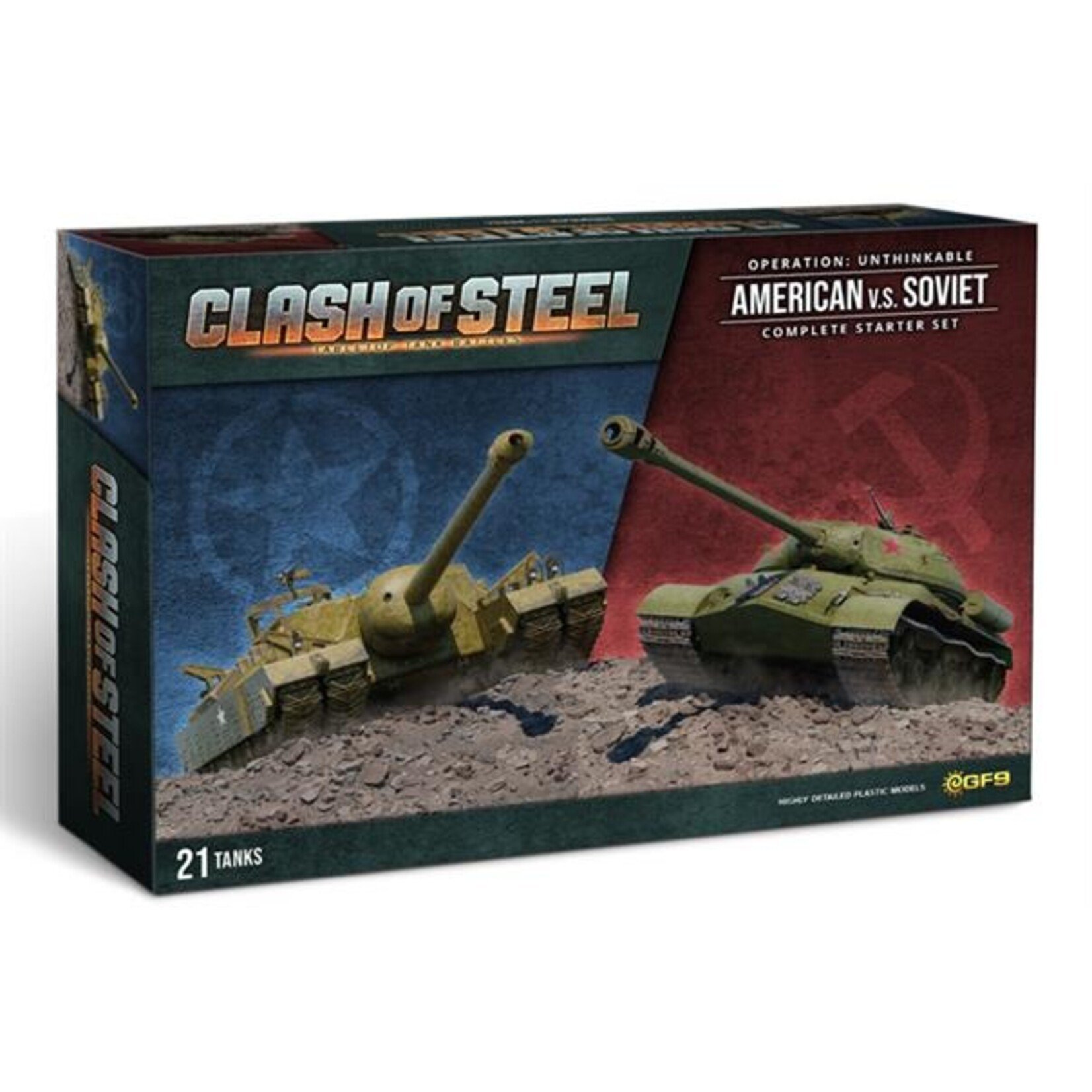 Clash Of Steel Starter Set - Operation: Unthinkable American VS Soviet