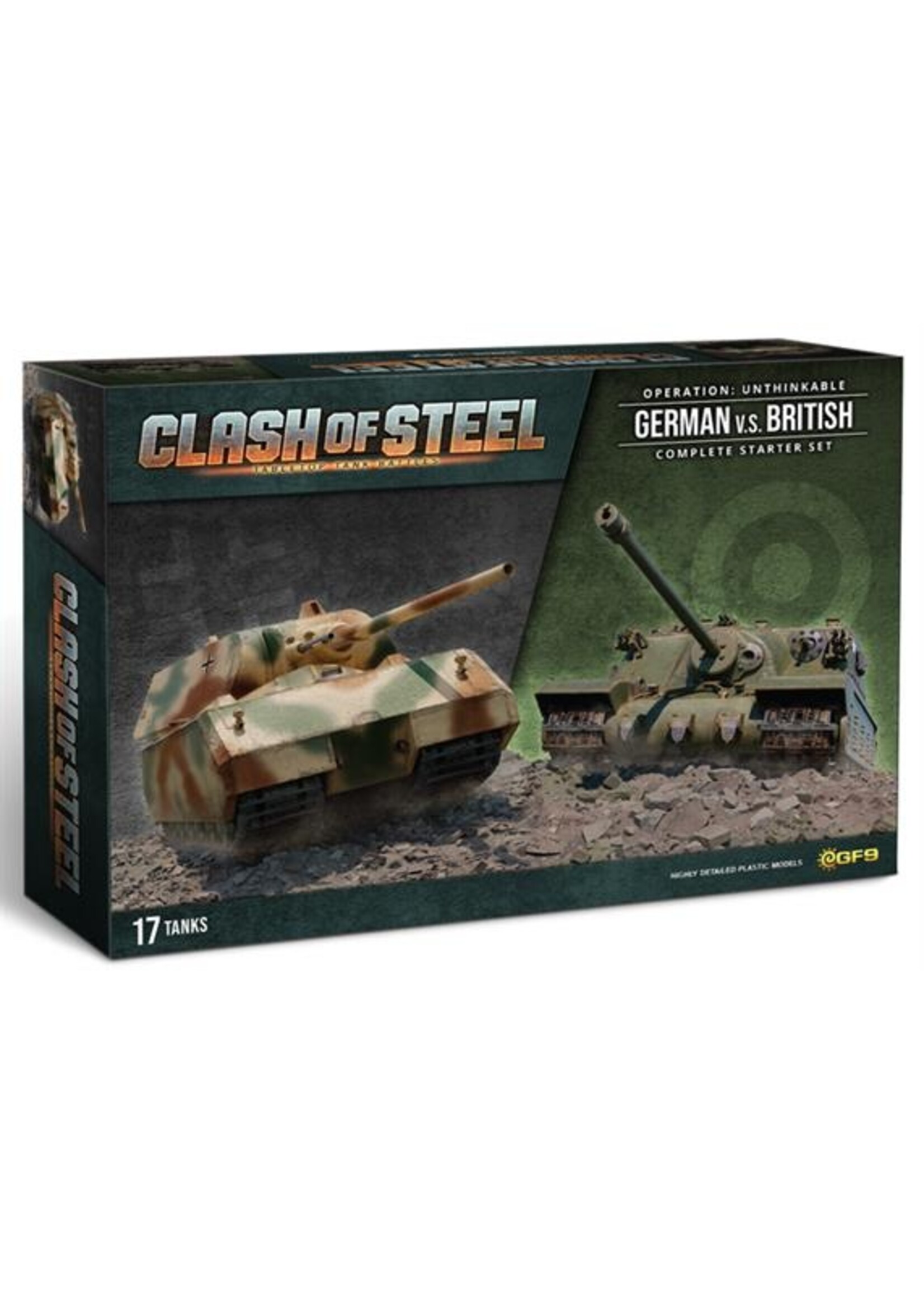 Clash Of Steel Starter Set - Operation: Unthinkable German VS British