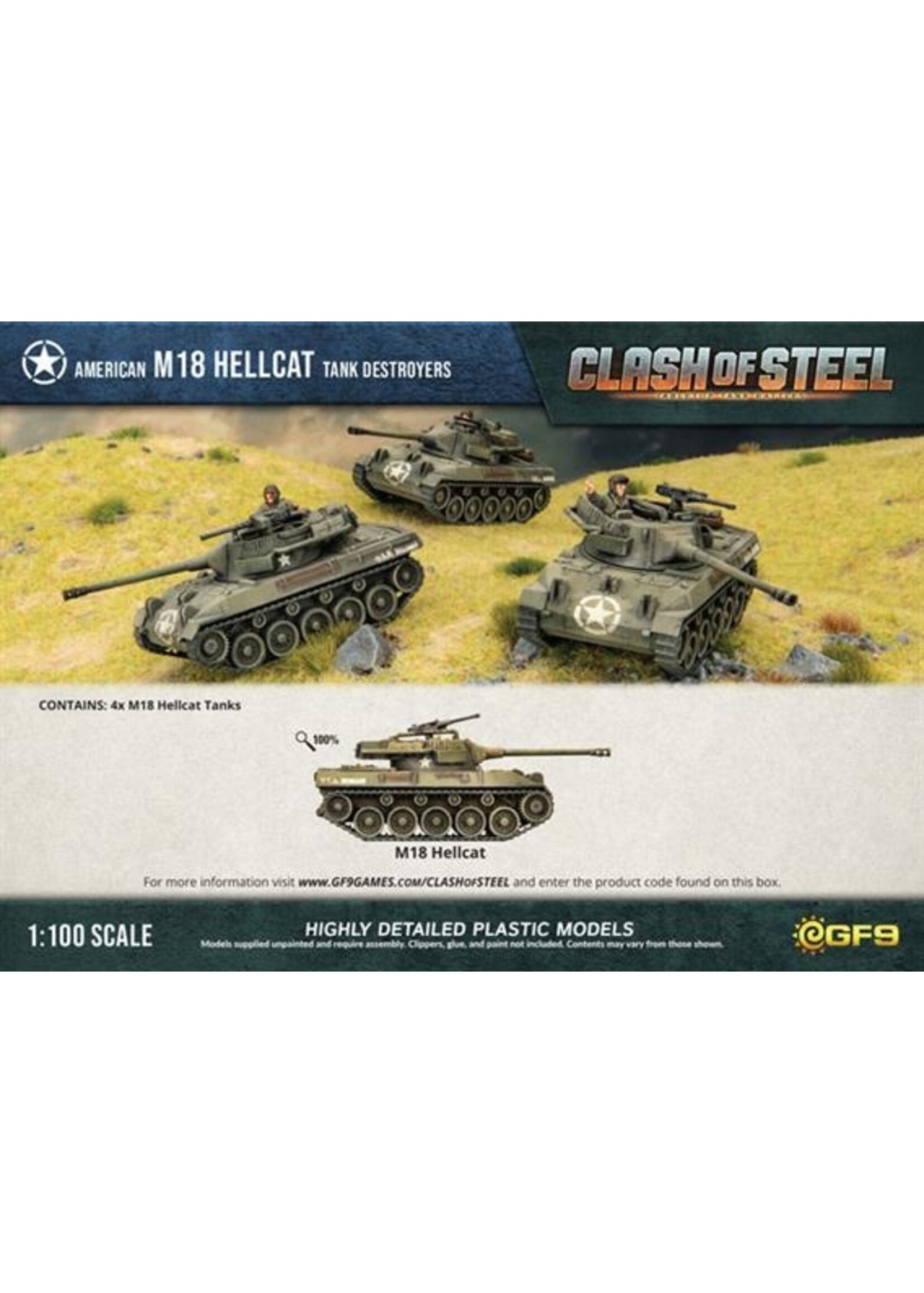 Clash Of Steel American M18 Hellcat Tank Destroyers