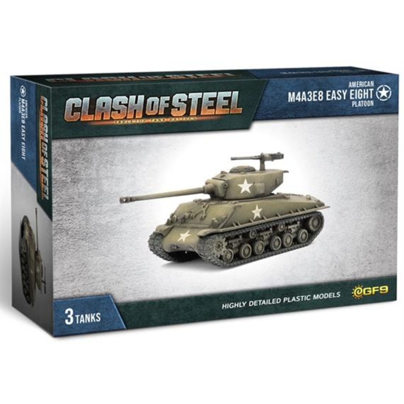 Clash Of Steel American M4A3E8 Easy Eight Platoon