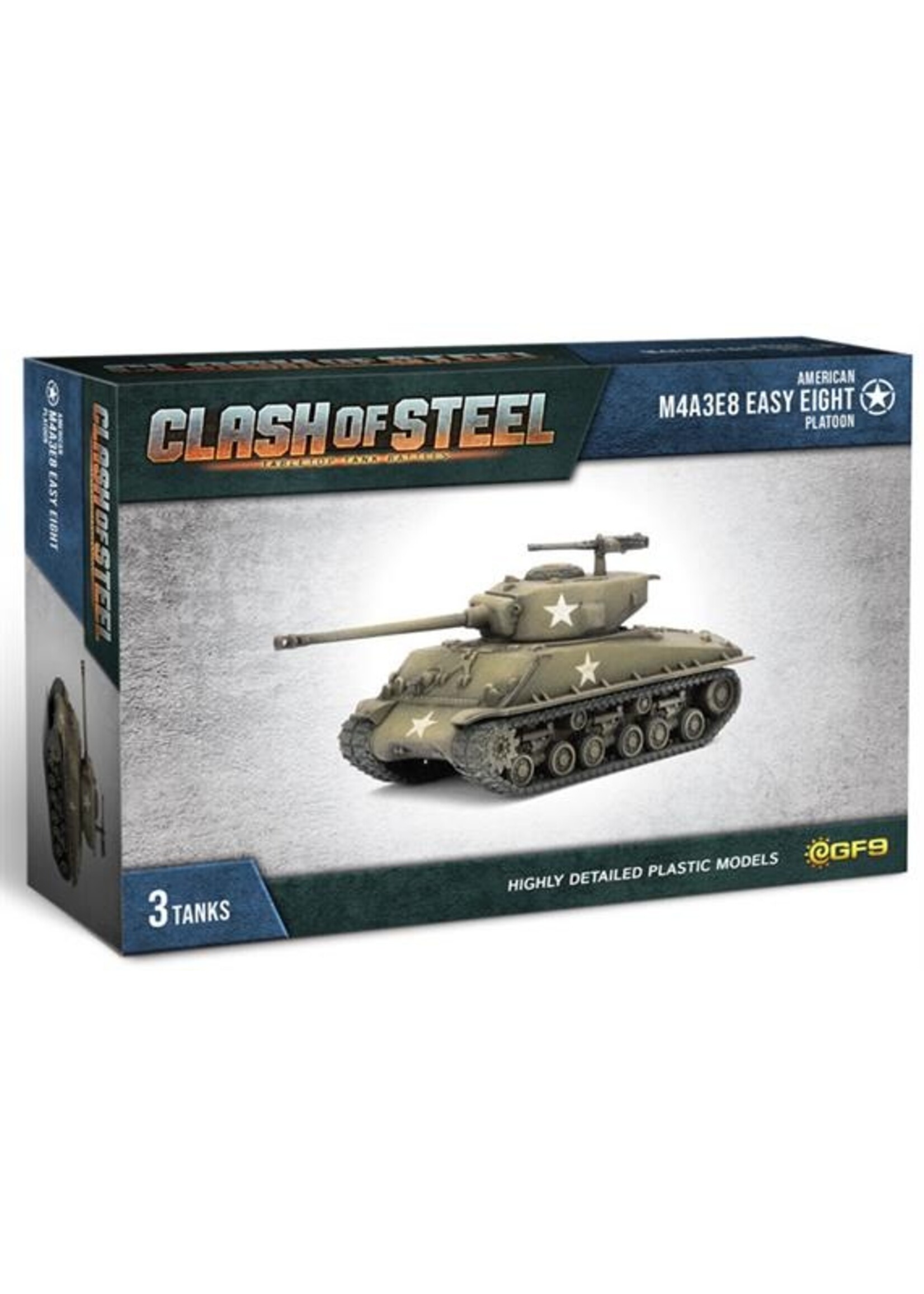 Clash Of Steel American M4A3E8 Easy Eight Platoon