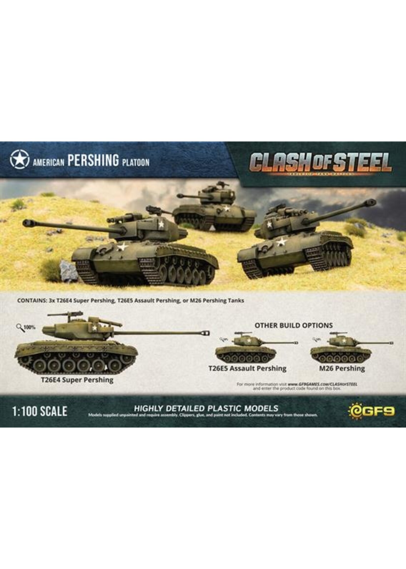 Clash Of Steel American Pershing Platoon