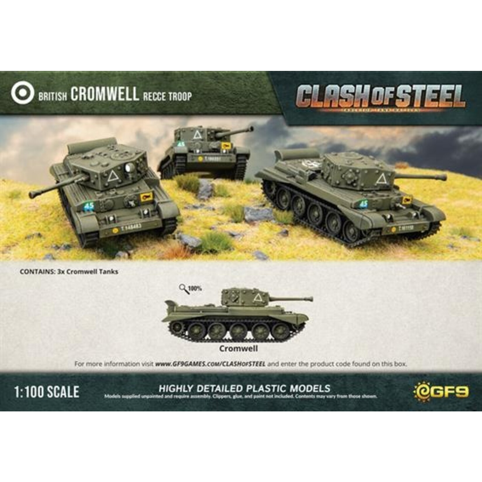 Clash Of Steel British Cromwell Recce Troop