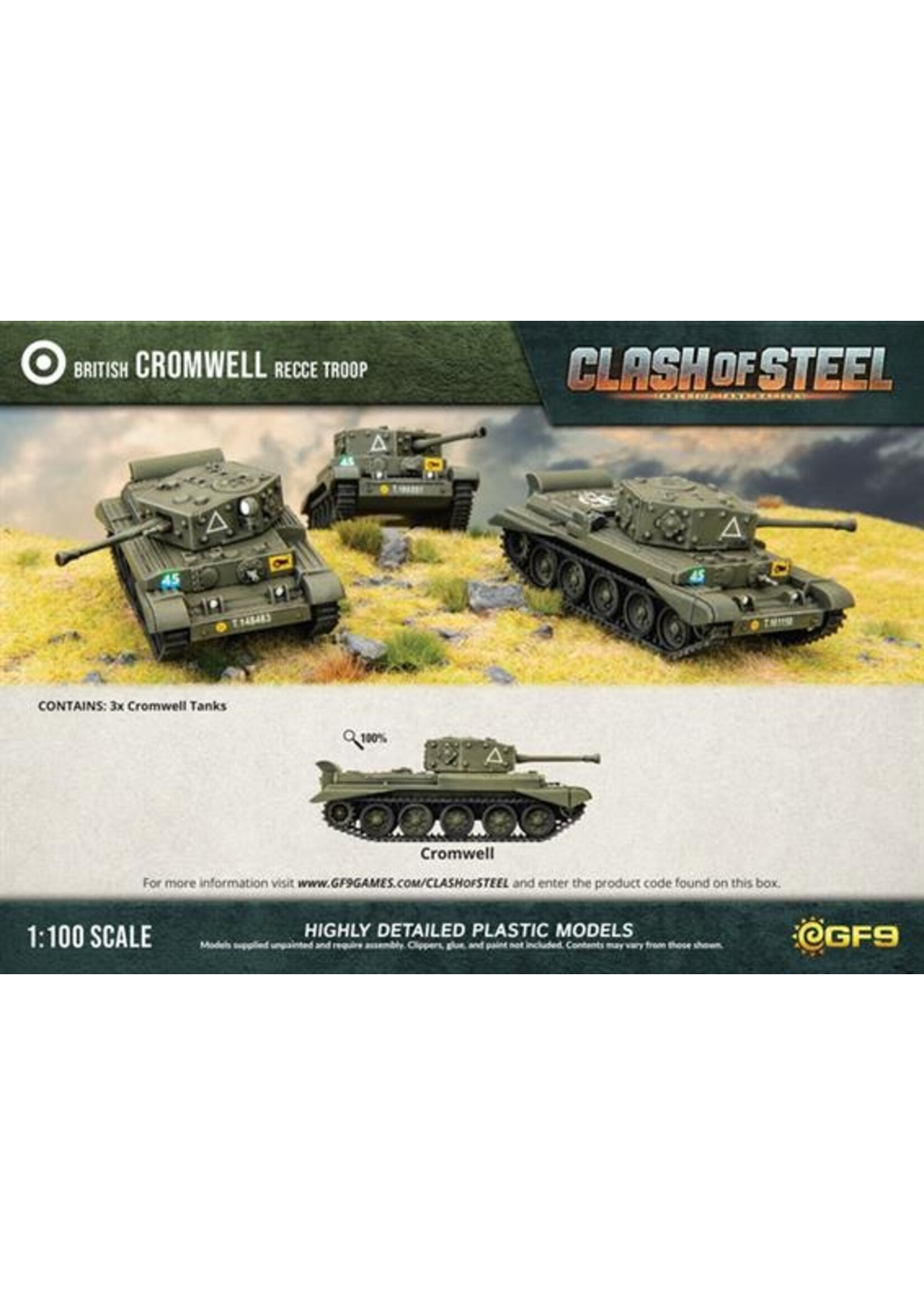Clash Of Steel British Cromwell Recce Troop