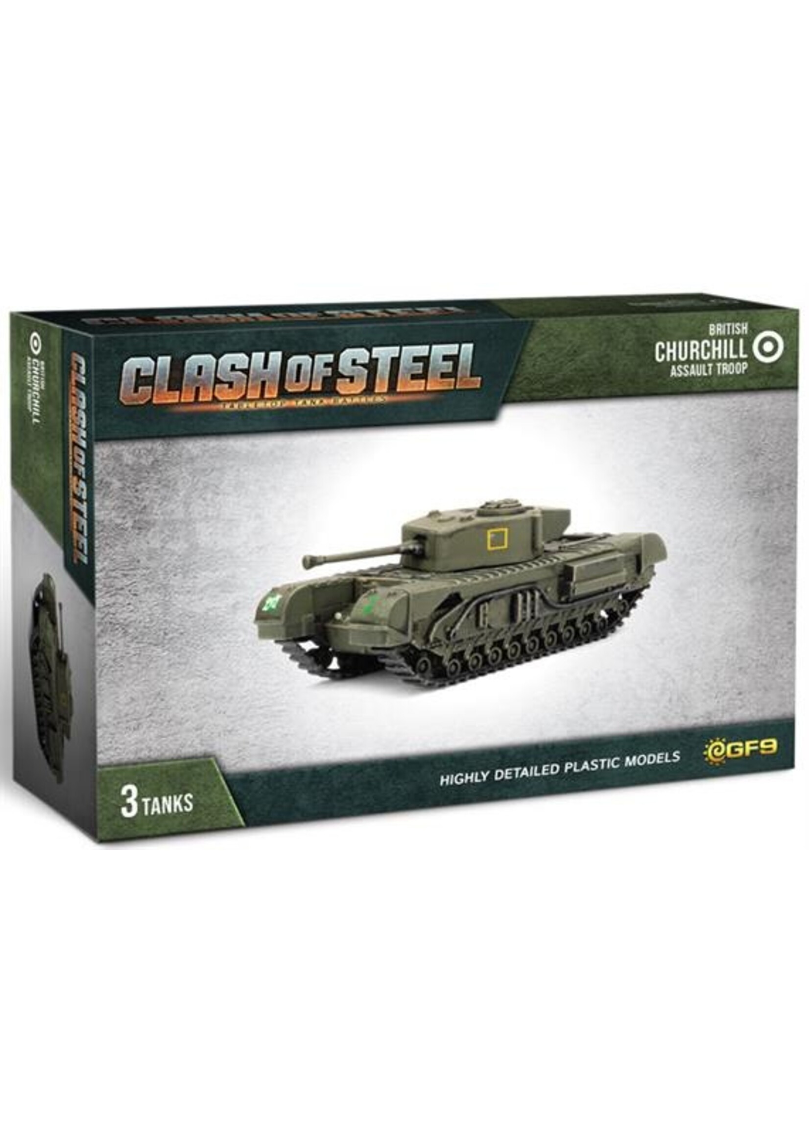 Clash Of Steel British Churchill Asssult Troop