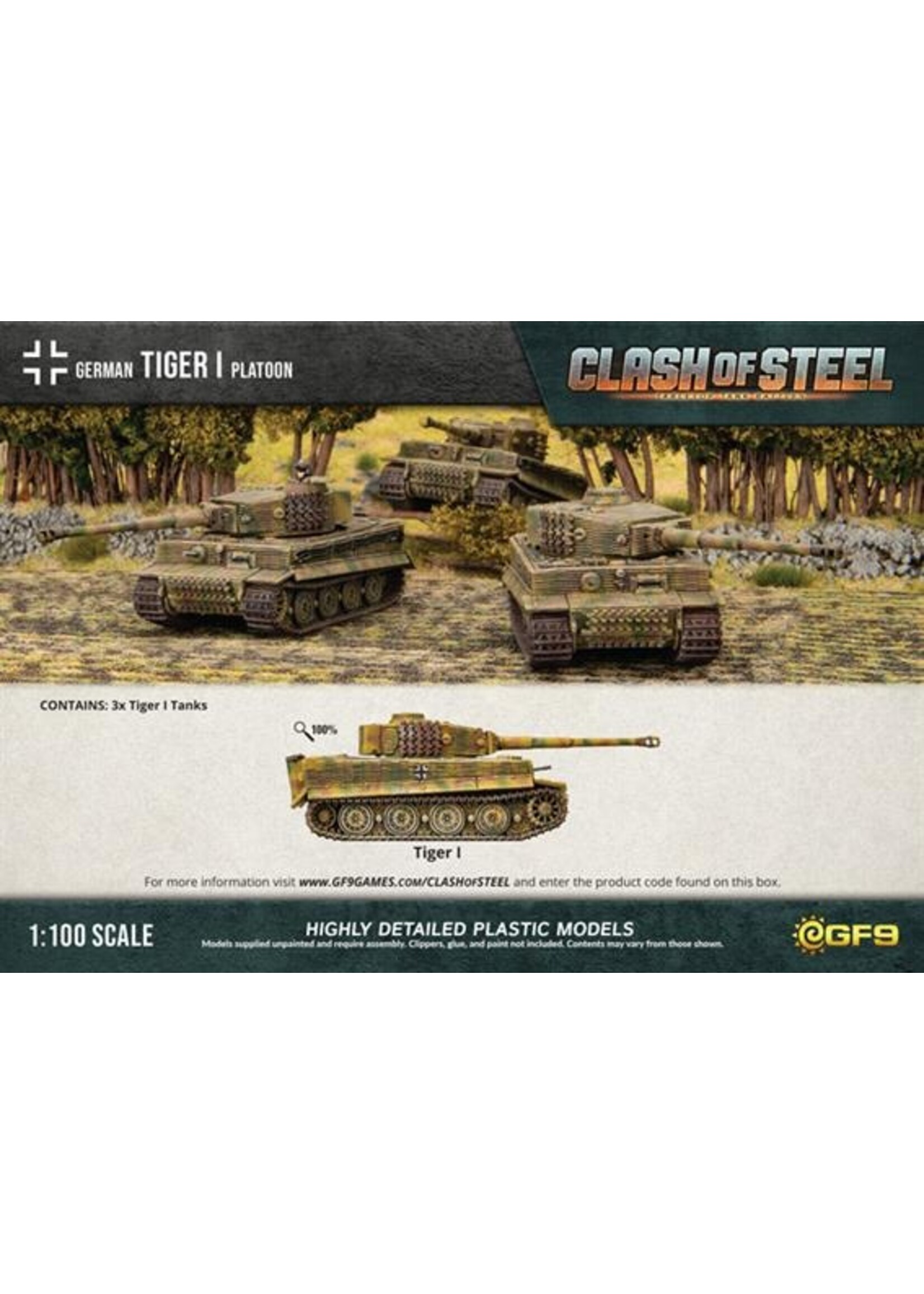 Clash Of Steel German Tiger 1 Platoon
