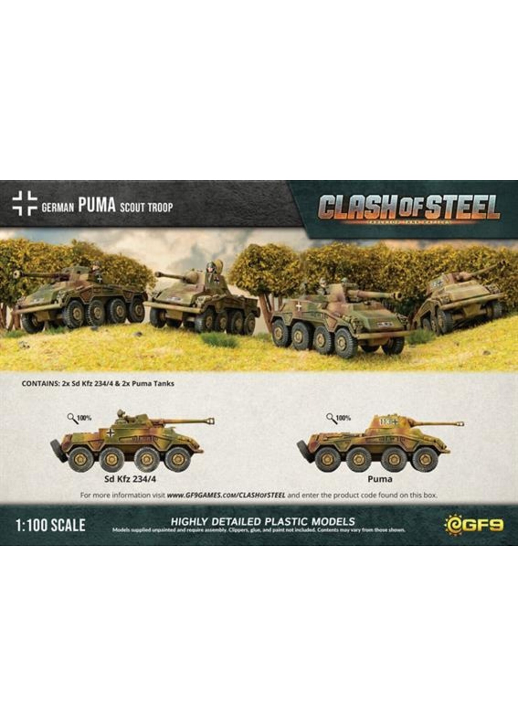 Clash Of Steel German Puma Scout Troop