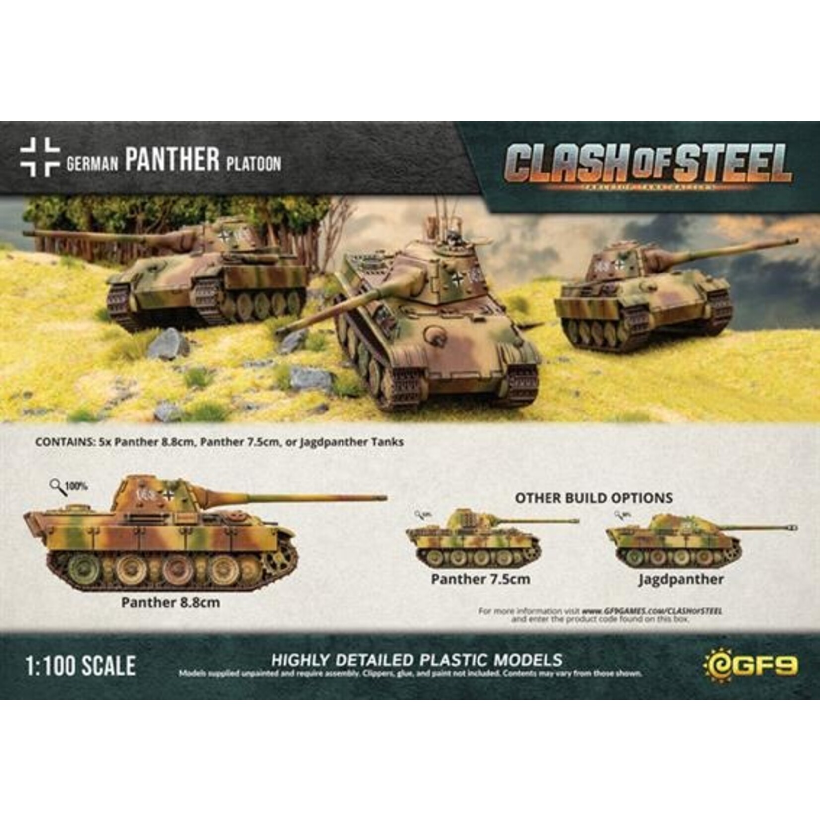 Clash Of Steel German Panther Tank Platoon