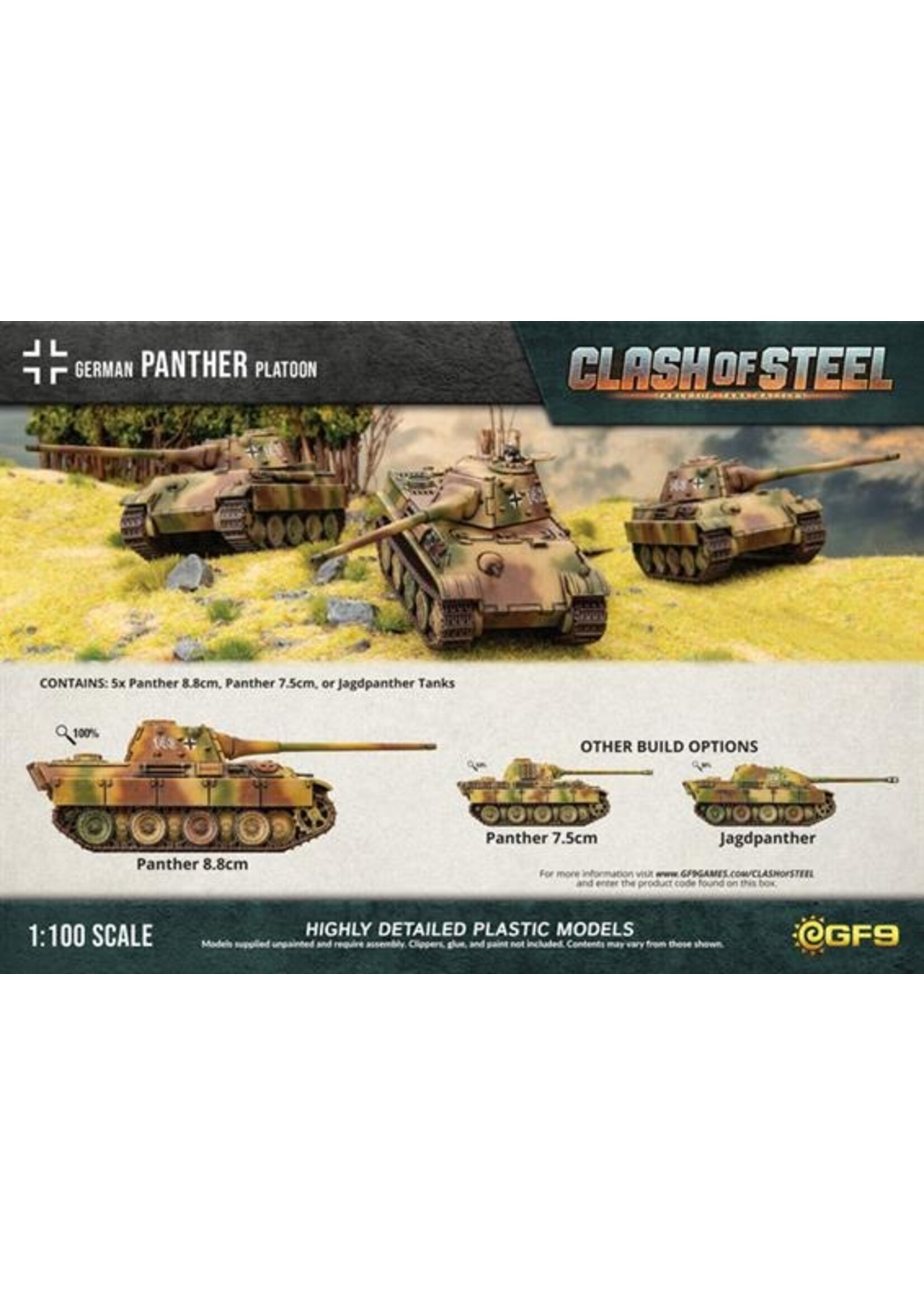 Clash Of Steel German Panther Tank Platoon
