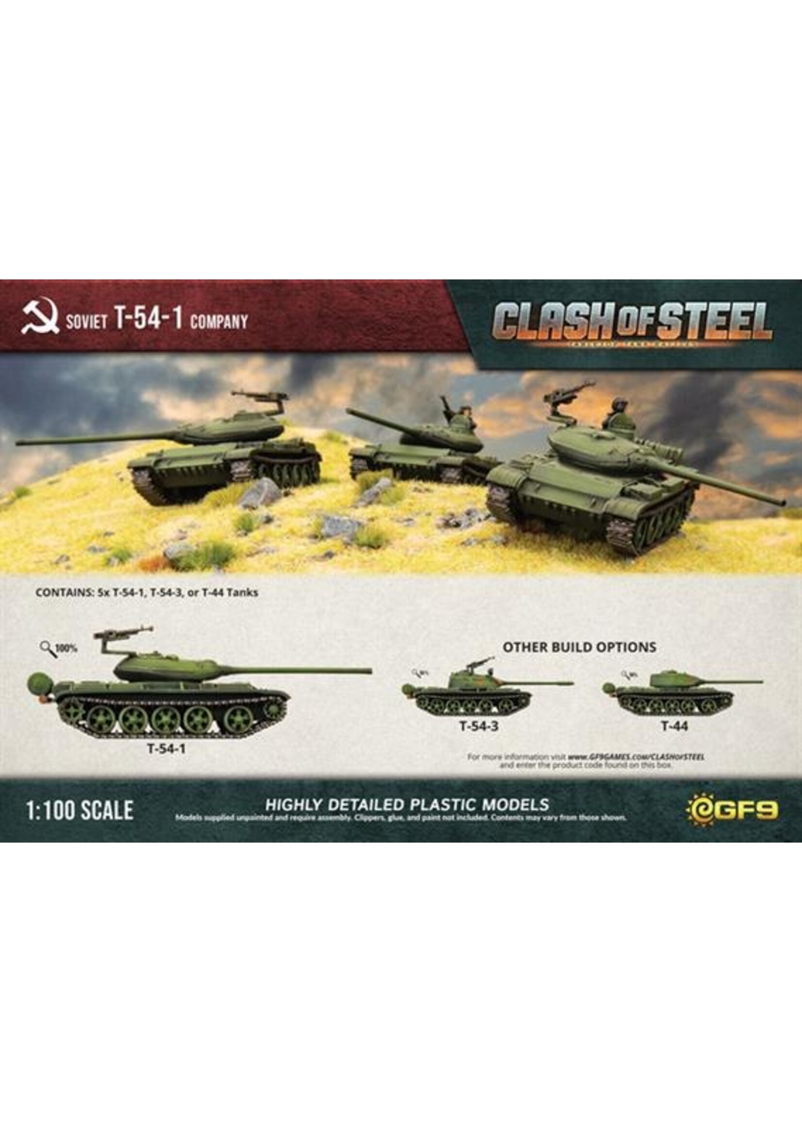 Clash Of Steel Soviet T-54-1 Company