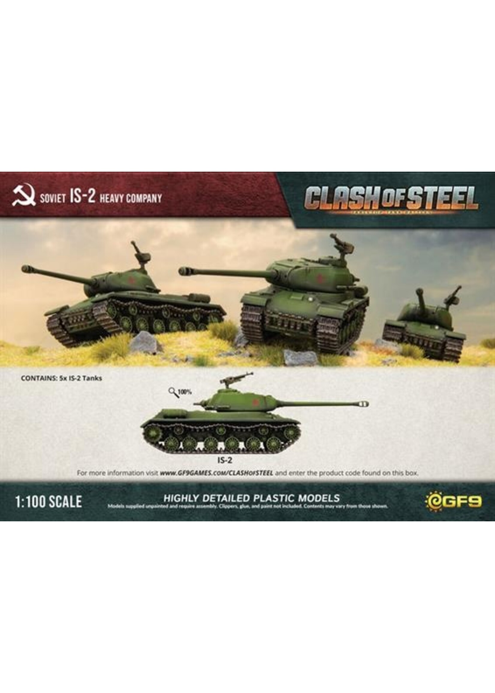 Clash Of Steel Soviet IS-2 Heavy Company