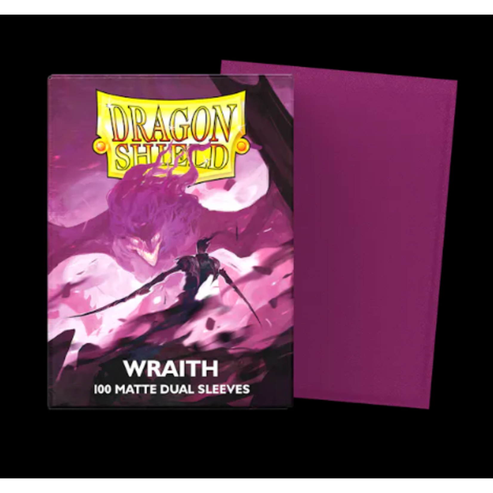 DRAGON SHIELD Dragon Shield - 100 Dual Matte Sleeves - Wraith